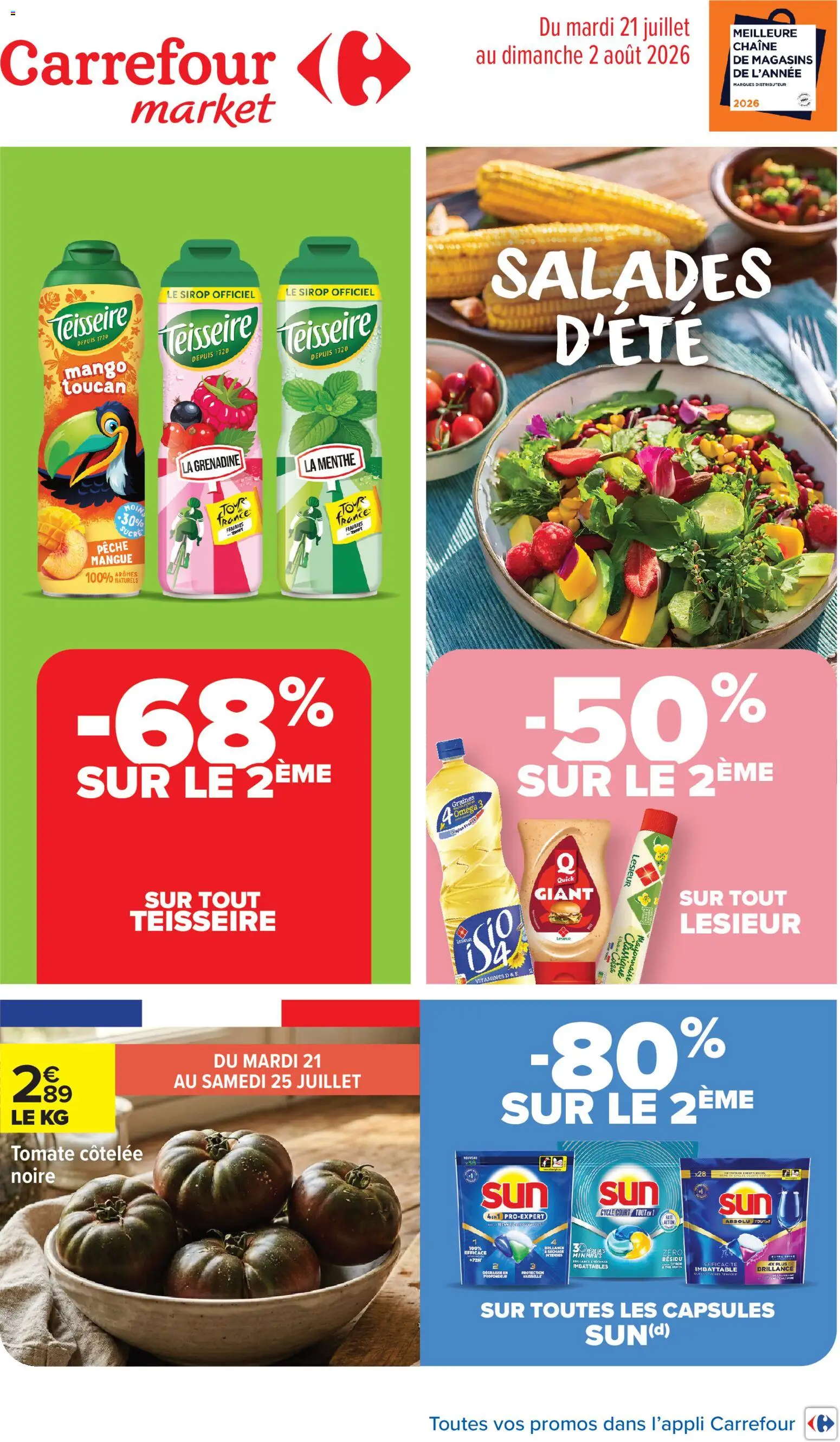 {H1} | Page: 1 | Produits: Mangue, Menthe, Mayonnaise, Thé