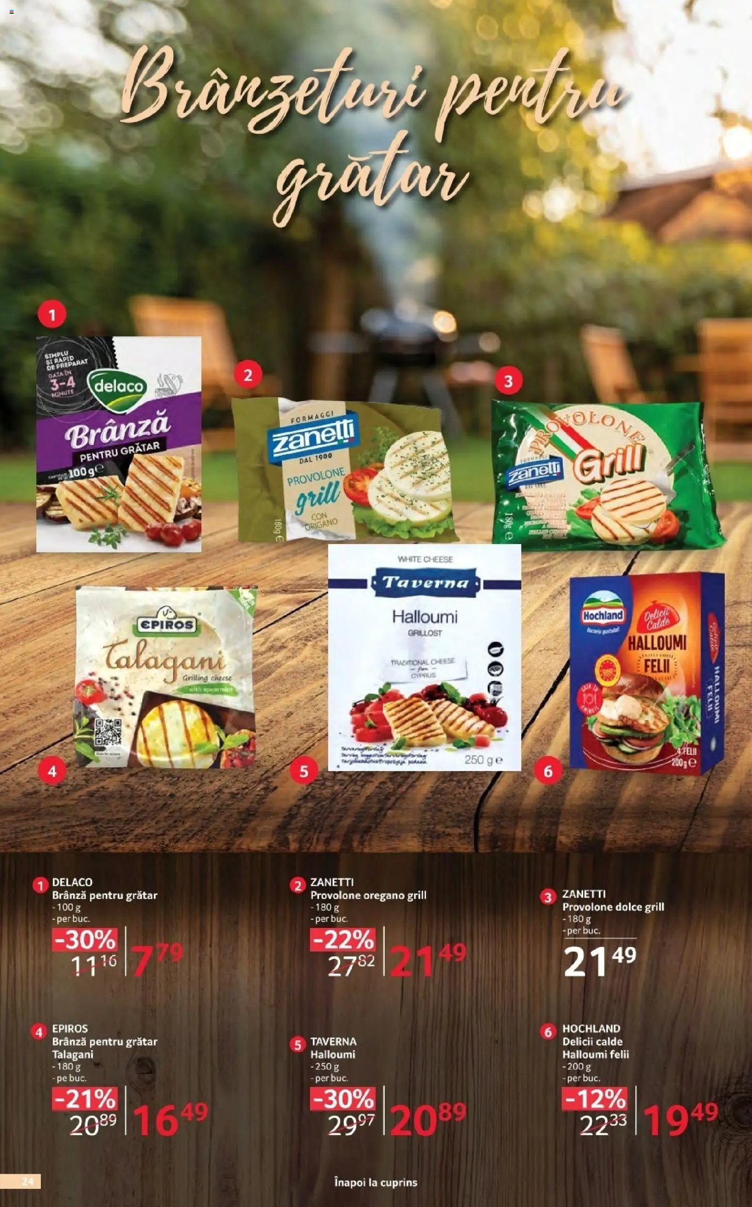 Noul catalog Selgros – valabil de la 17.04.2026 | Pagină: 24 | Produse: Light Kedi Konservesi, Grill, Grătar, Brânză