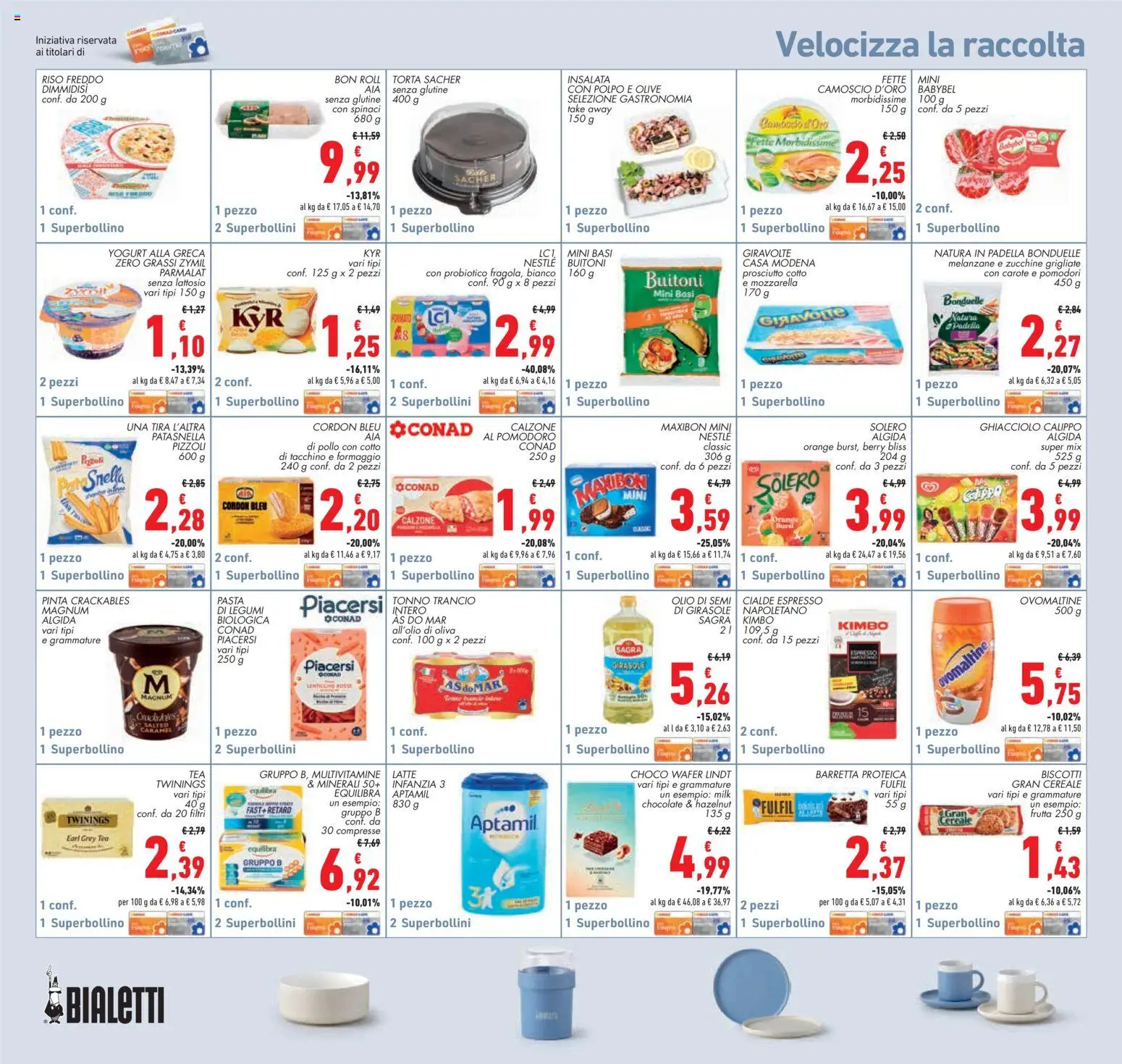 Volantino Conad del 18.06.2026 | Pagina: 22 | Prodotti: Pomodoro, Pomodori, Tonno, Zucchine