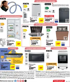 Conforama - Prévisualisation de Conforama catalogue valide à partir de 14.04.2026 | Page: 19 | Produits: Congélateur, Plateau, Grill, Porte