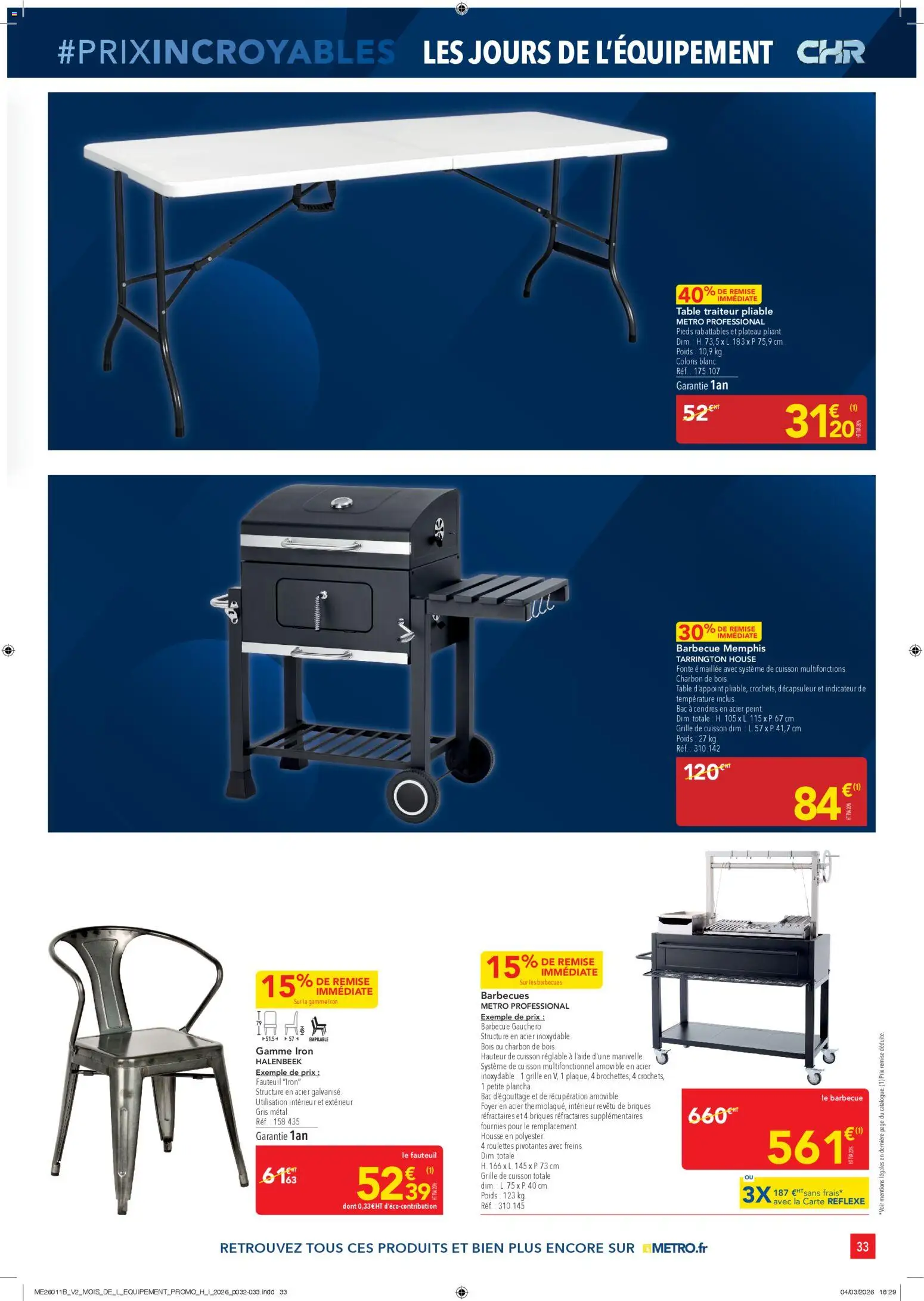 {H1} | Page: 33 | Produits: Plancha, Charbon De Bois, Barbecue, Poids