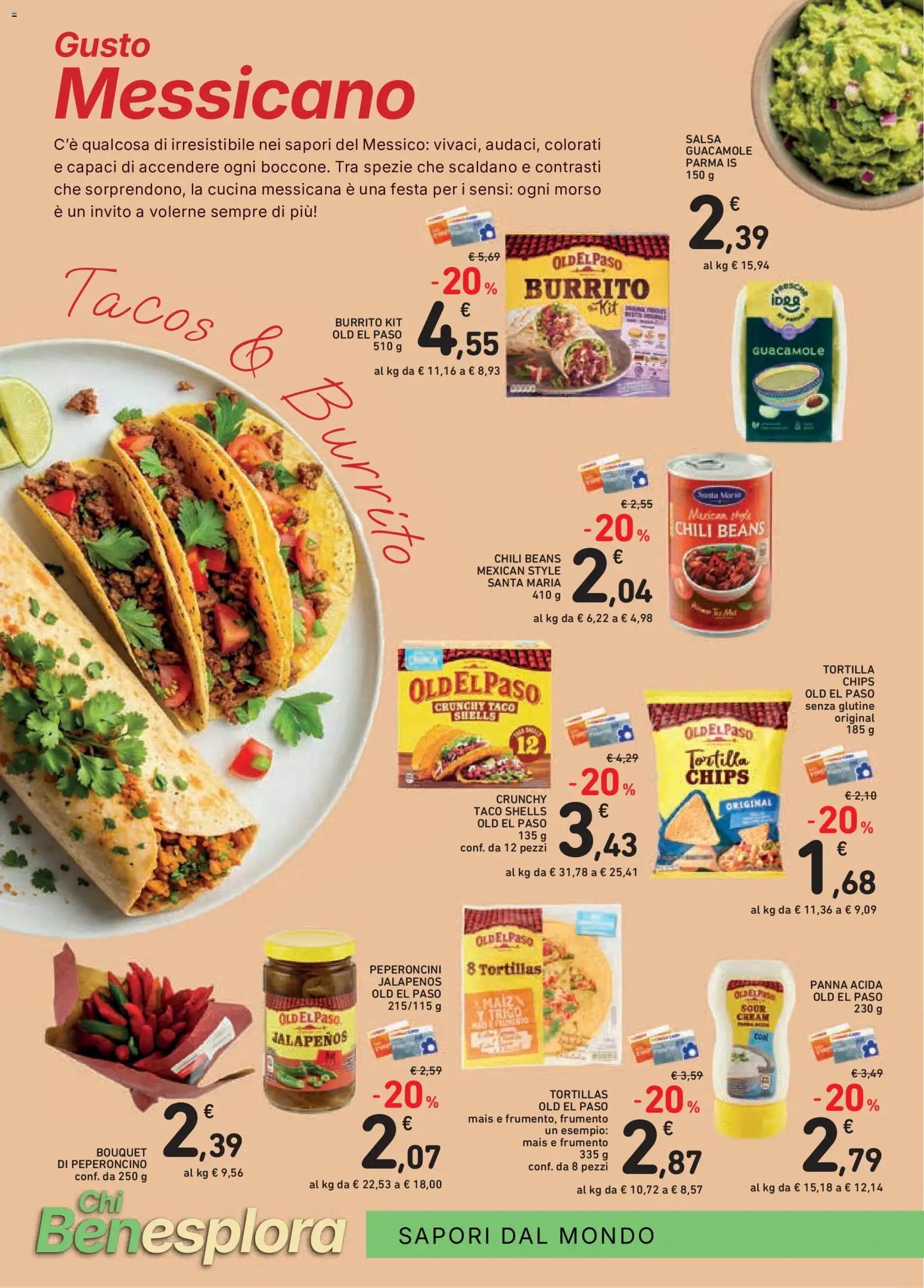 Volantino Conad del 13/08/2026 | Pagina: 10 | Prodotti: Senza glutine, Panna, Spezie, Tortillas