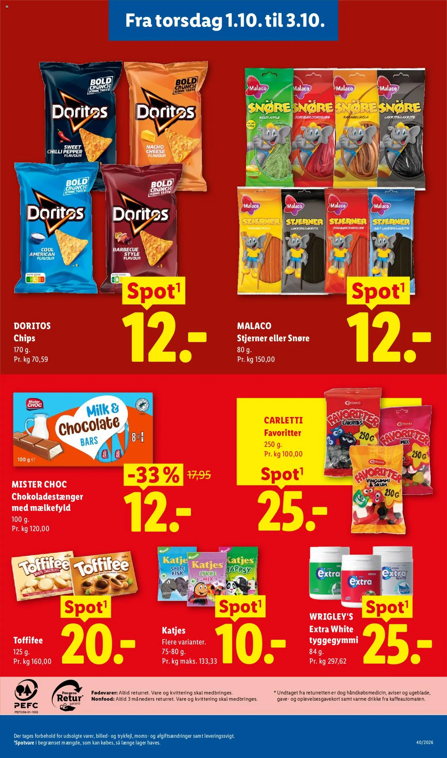 Lidl tilbudsavis – gyldig fra 27/09/2026 | Side: 39 | Produkter: Fisk, Jordbær, Chips, Salt