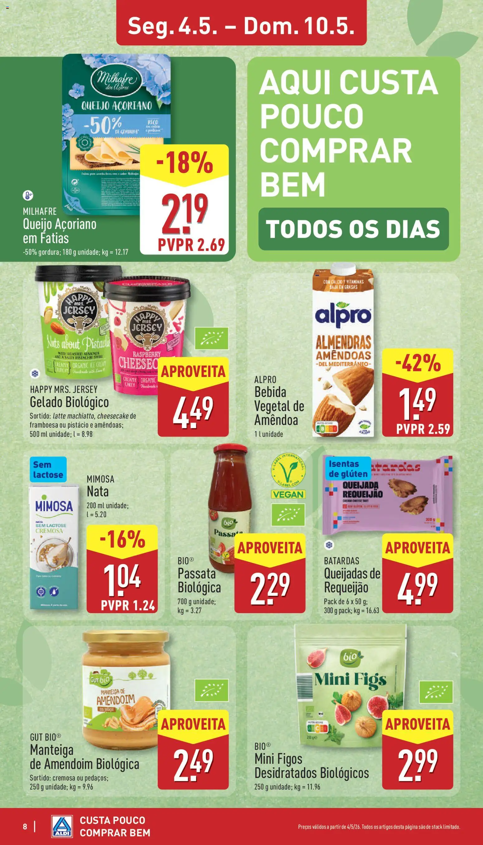 Aldi folheto | 04/05/2026 |  🎉 Como obter um desconto limitado? Poupe ainda hoje! | Portugal