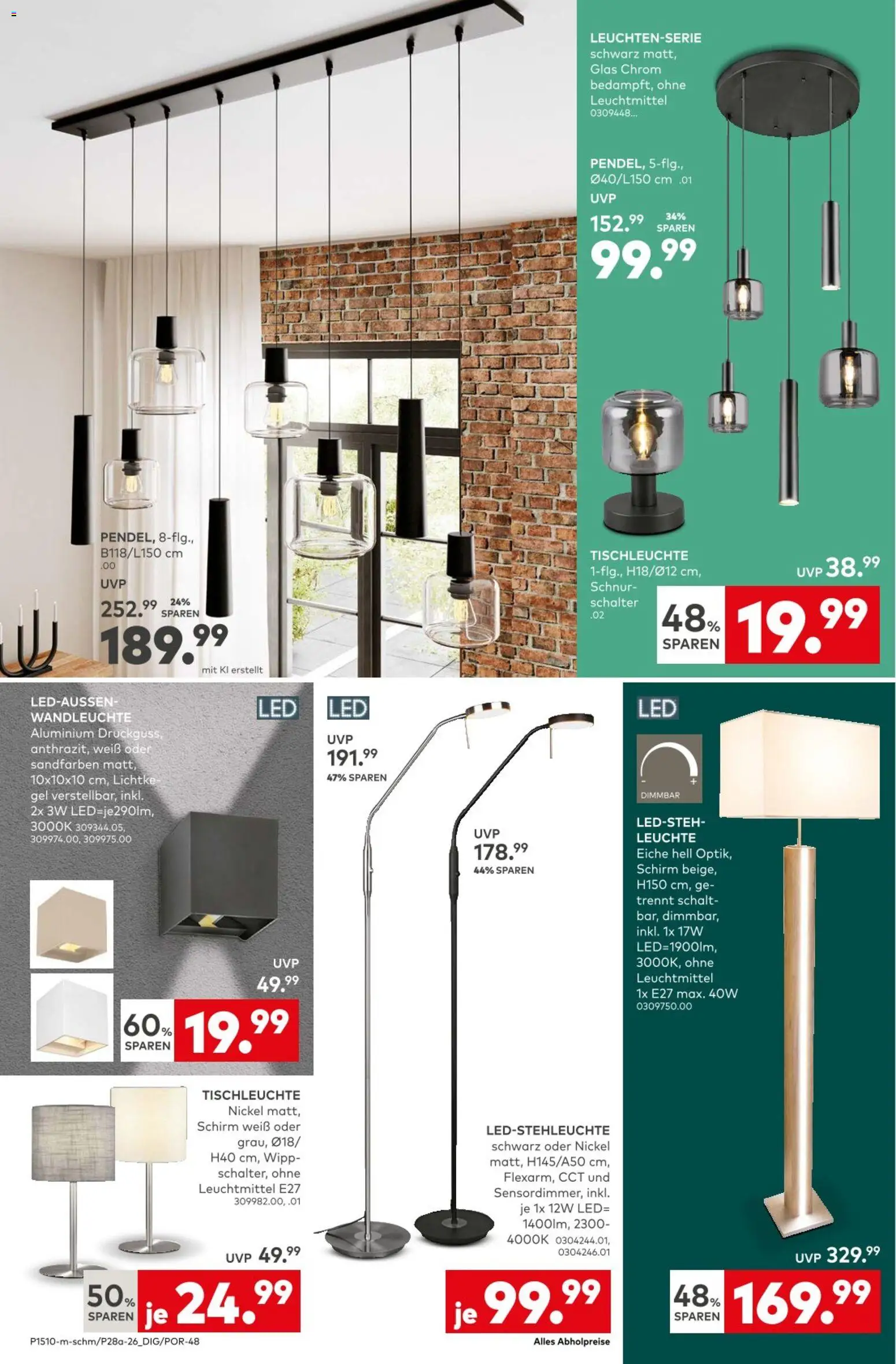 Porta! Prospekt – gültig ab 11.08.2026 | Seite: 4 | Produkte: Wandleuchte