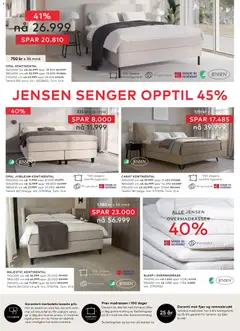 Forhåndsvisning av Skeidar kundeavis gyldig fra 18.05.2026 | Side: 22 | Produkter: Overmadrass, Madrass, Lys