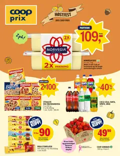 Forhåndsvisning av Coop Prix kundeavis gyldig fra 12/10/2026