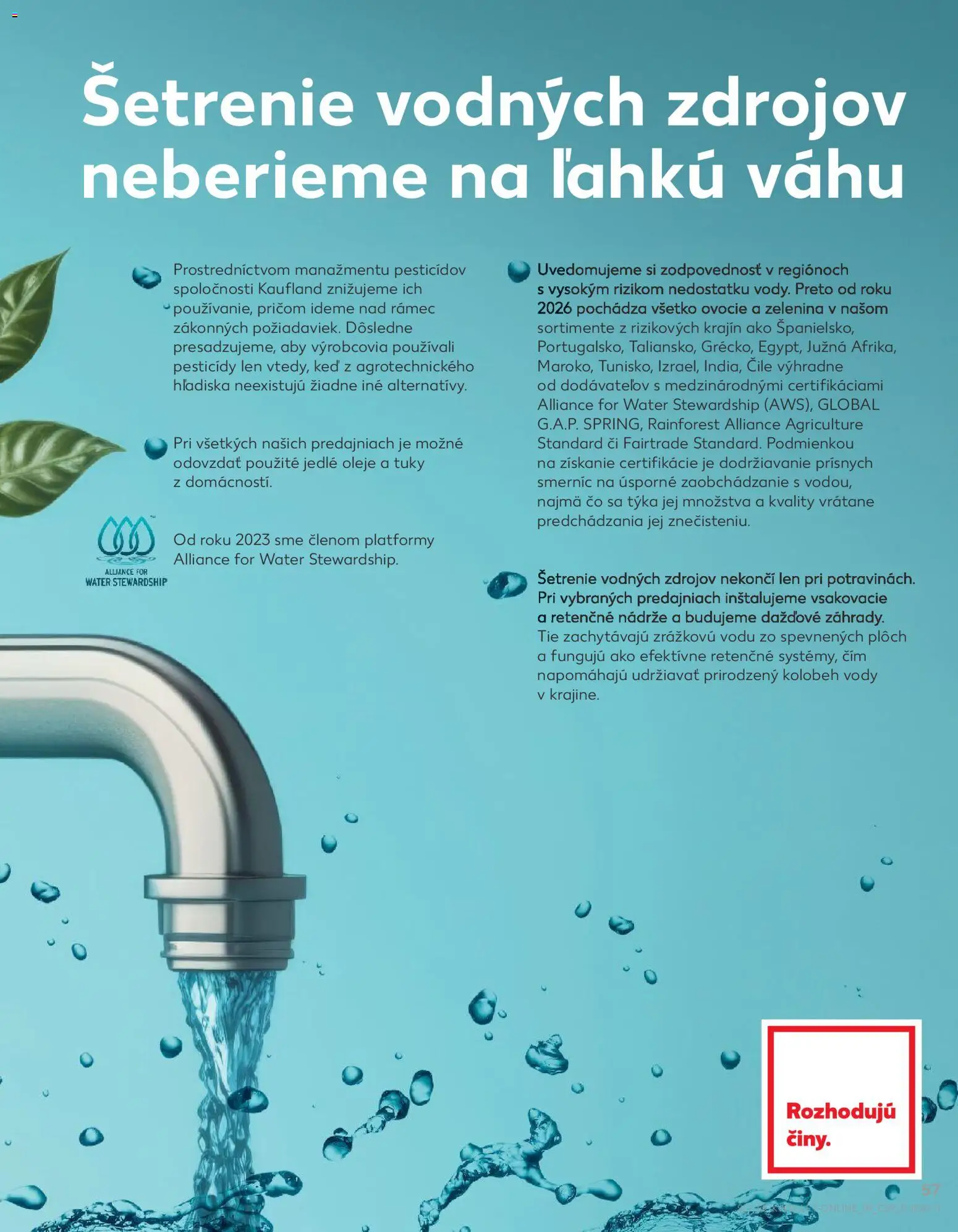 Nové Kaufland akcie – leták je platný od 19.03.2026 | Strana: 57 | Produkty: Ovocie