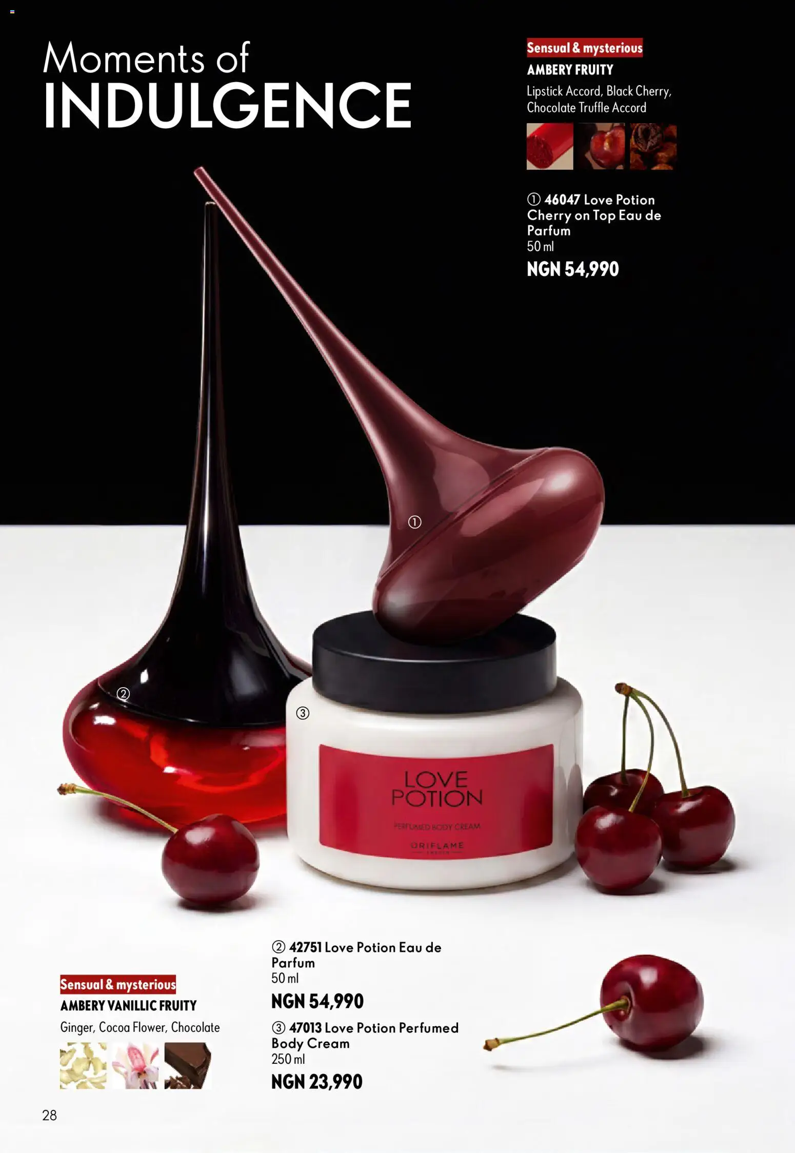 Oriflame - eCatalogue 10 valid from 01/10/2026 | Page: 28 | Products: Cocoa, Chocolate, Cream, Lipstick