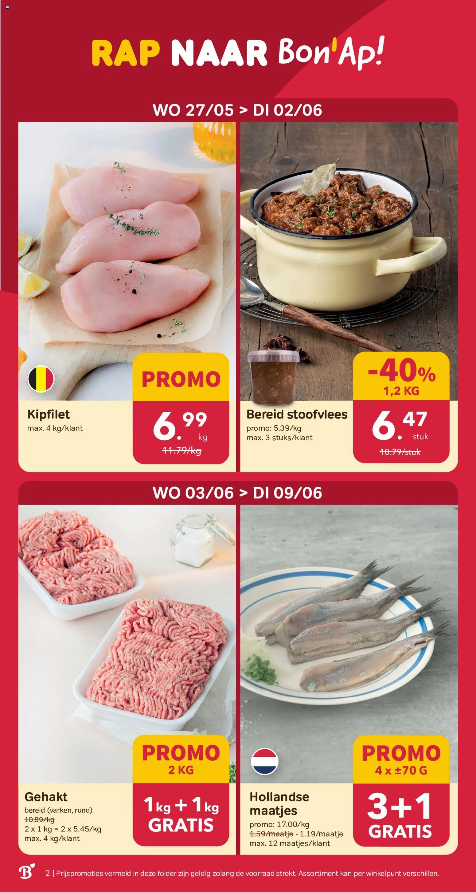 {H1} | Pagina: 2 | Producten: Gehakt, Stoofvlees, Kan