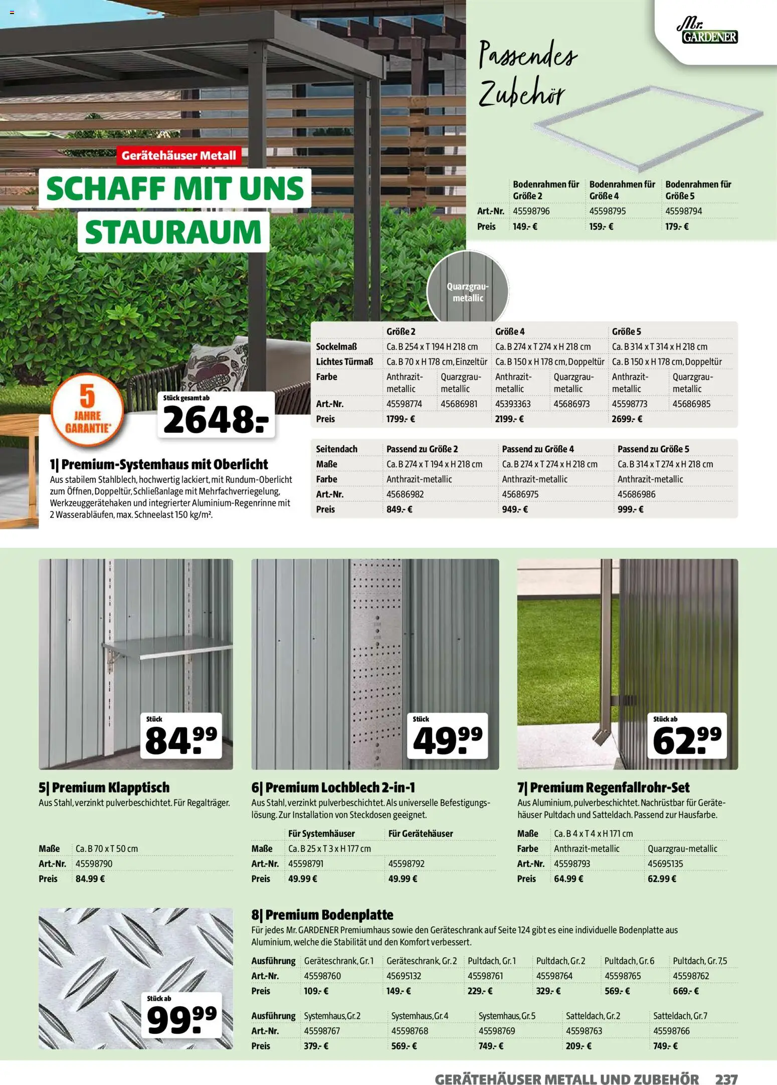 Hagebau Gartenjahr gültig ab 13.03.2026 | Seite: 237