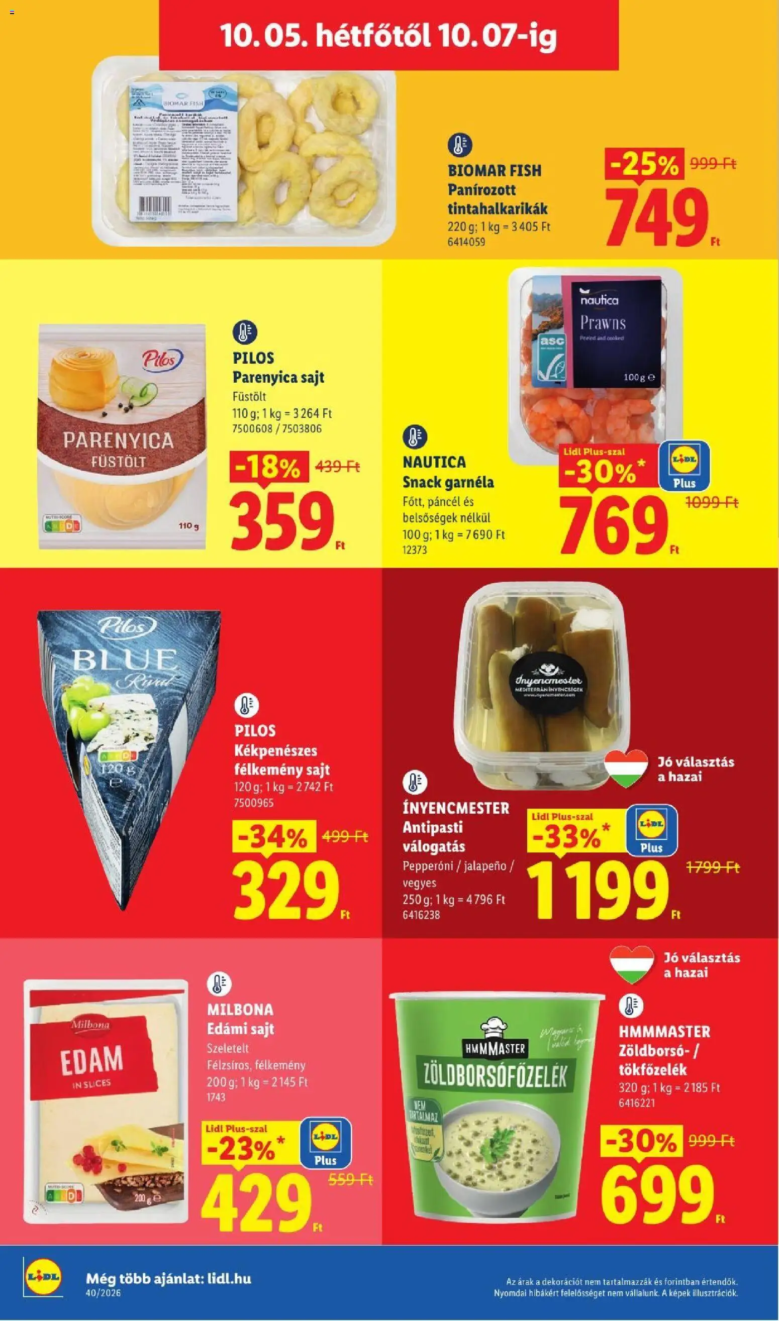 Lidl akciós ujság - amely érvényes a következő dátumtól: 2026.10.01. | Oldal: 70