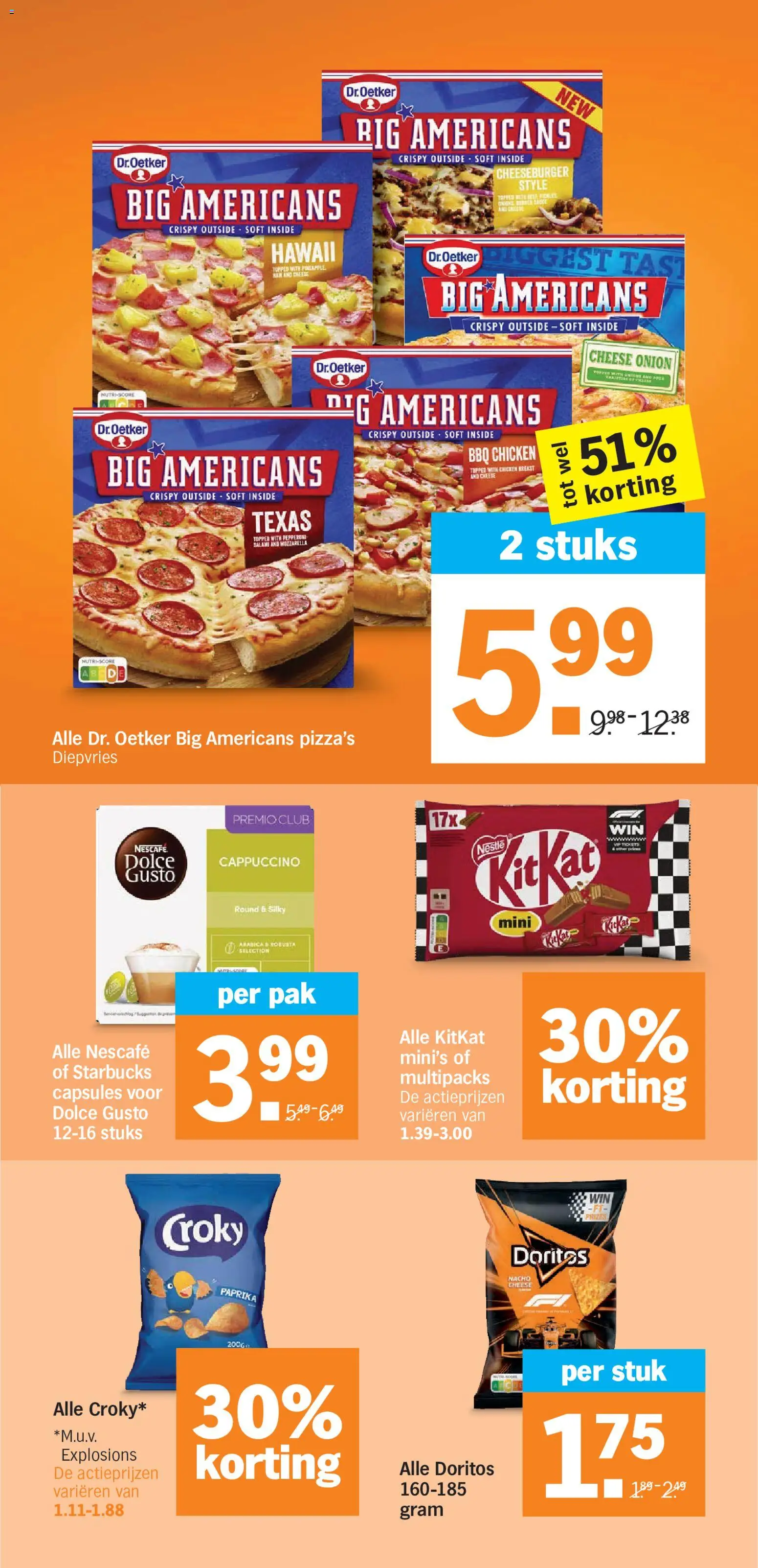 {H1} | Pagina: 34 | Producten: Ham, Pizza, Capsules, Nescafe