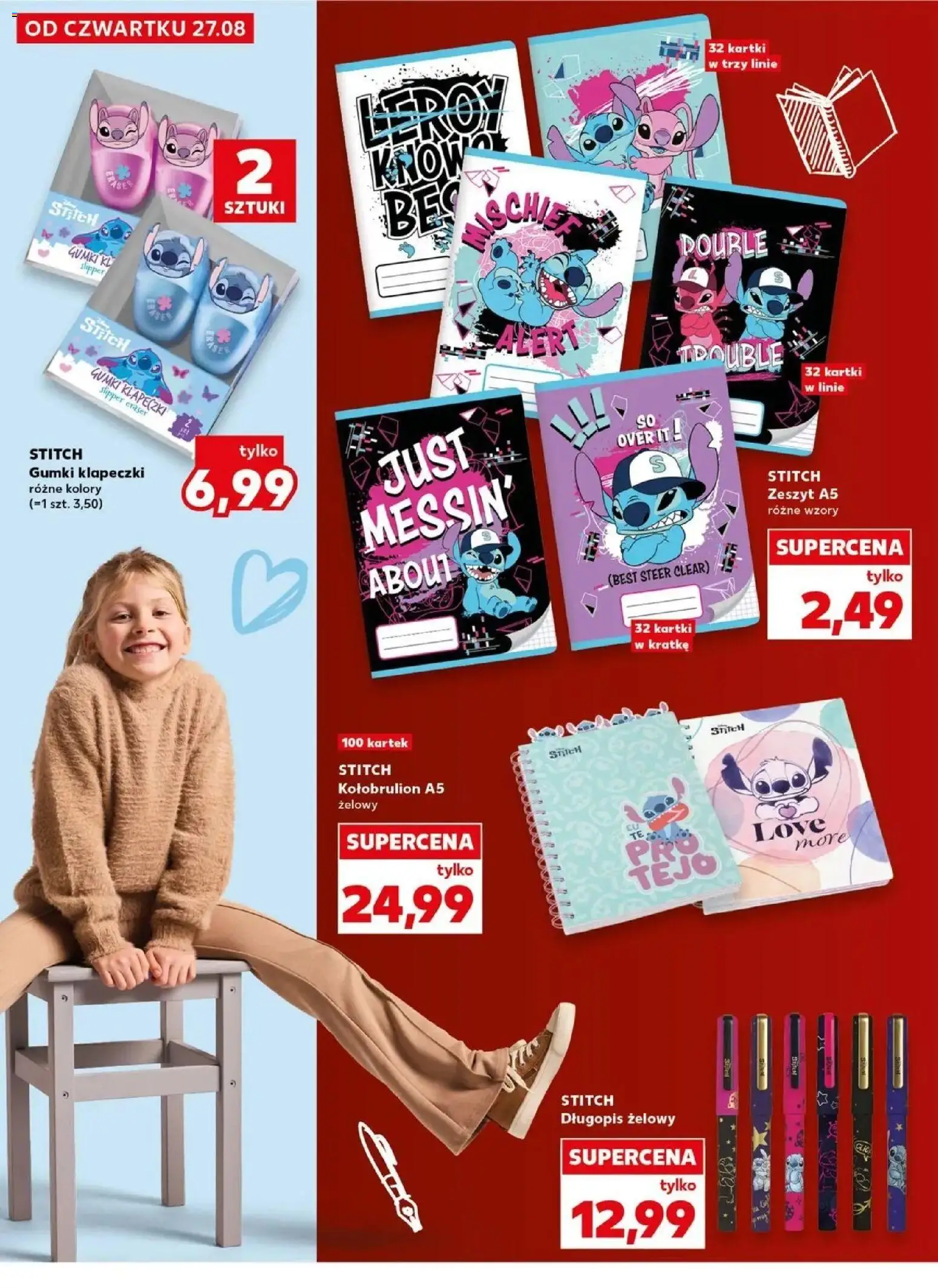 Kaufland Kaufland Wszystko do szkoły od 31.08.2026 - od jutra PDF | Strona: 24 | Produkty: Notebook, Zeszyt