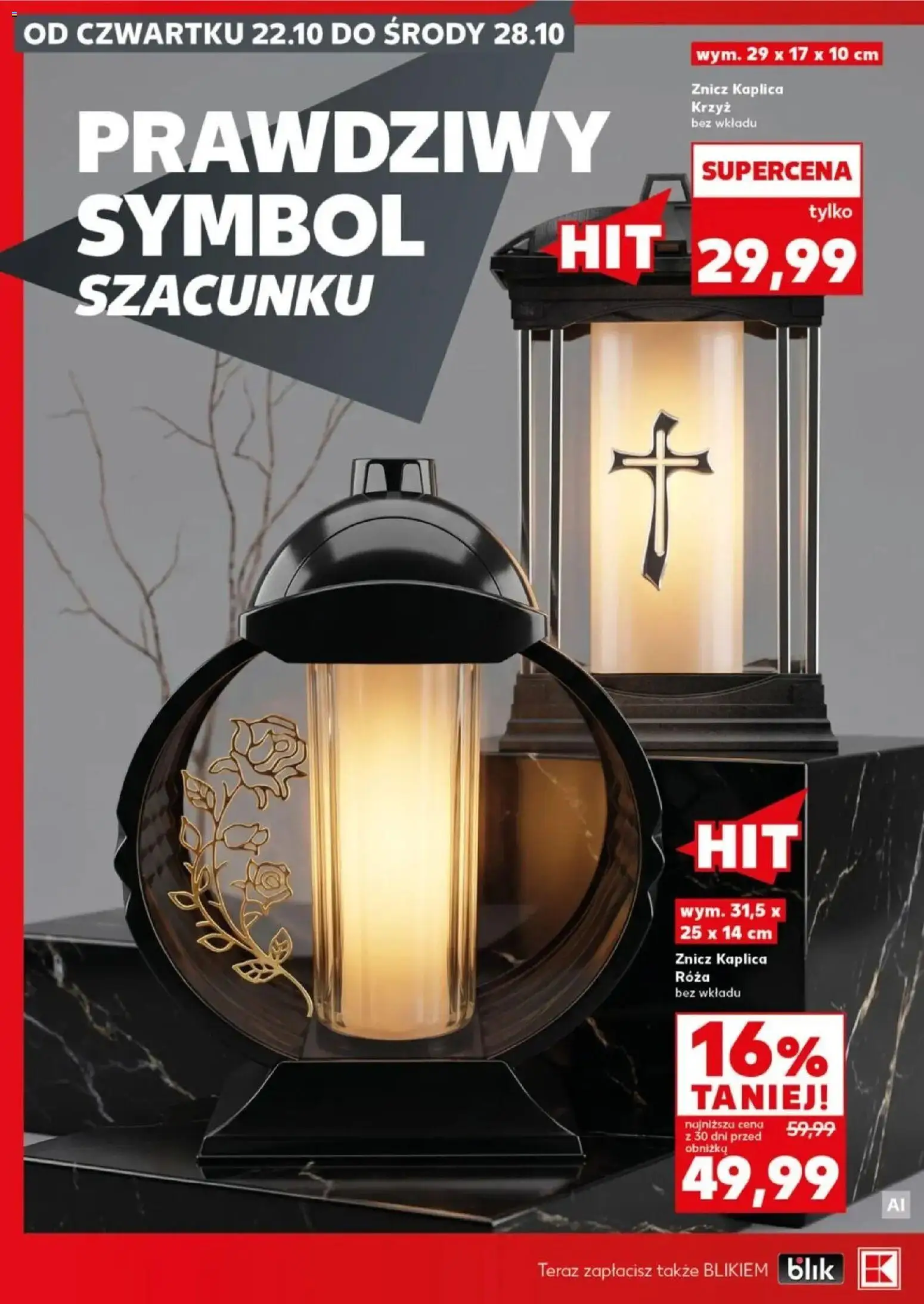 Kaufland gazetka - Znicze od 22.10.2026 - od jutra PDF | Strona: 8