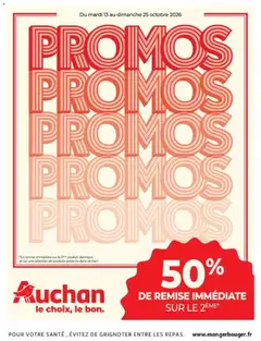 Auchan - Prévisualisation de Auchan Les promos du moment valide à partir de 13/10/2026