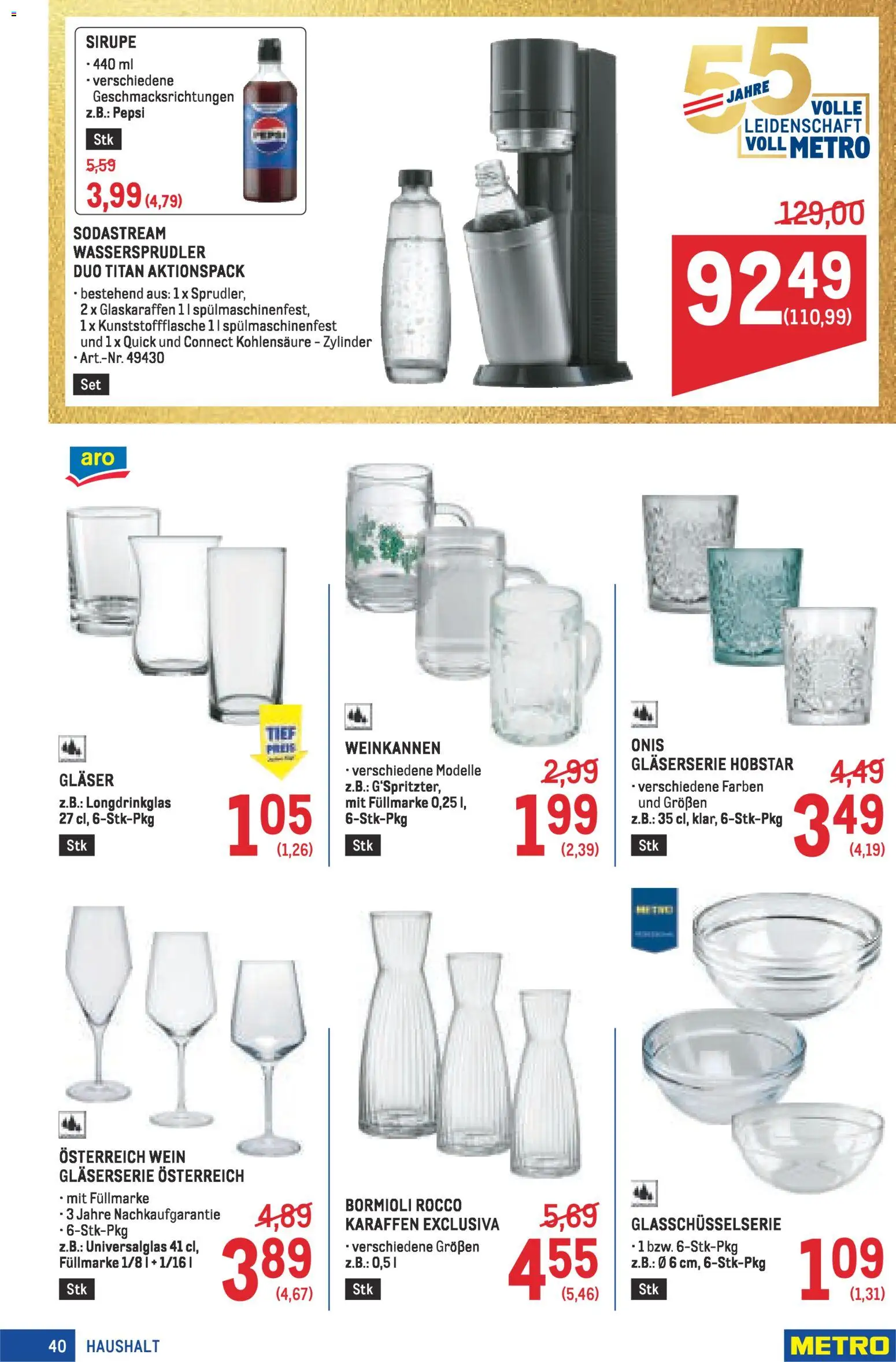 Metro angebote Profi gültig ab 16.04.2026 | Seite: 40 | Produkte: Wein