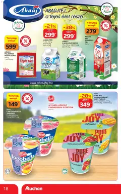 Auchan akciós újság - amely érvényes a következő dátumtól: 2026.07.16. | Oldal: 18