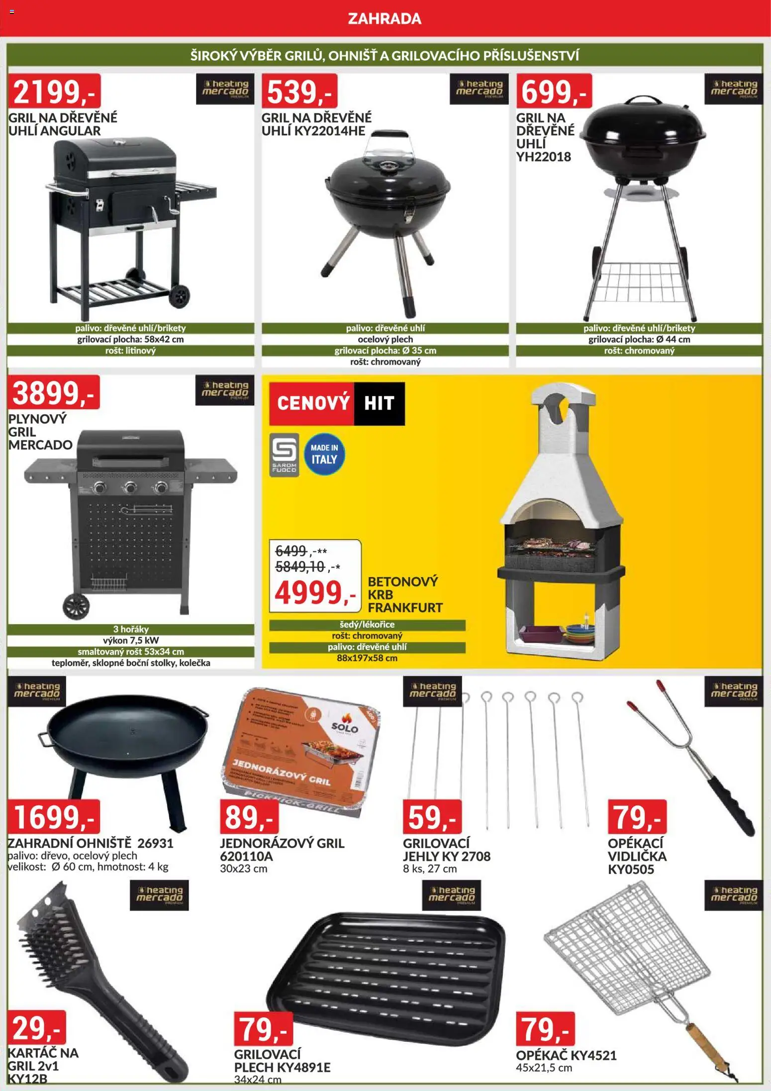BAUMAX leták od 01.07.2026 | Strana: 14 | Produkty: Jednorázový gril, Zahrada, Gril, Rošt