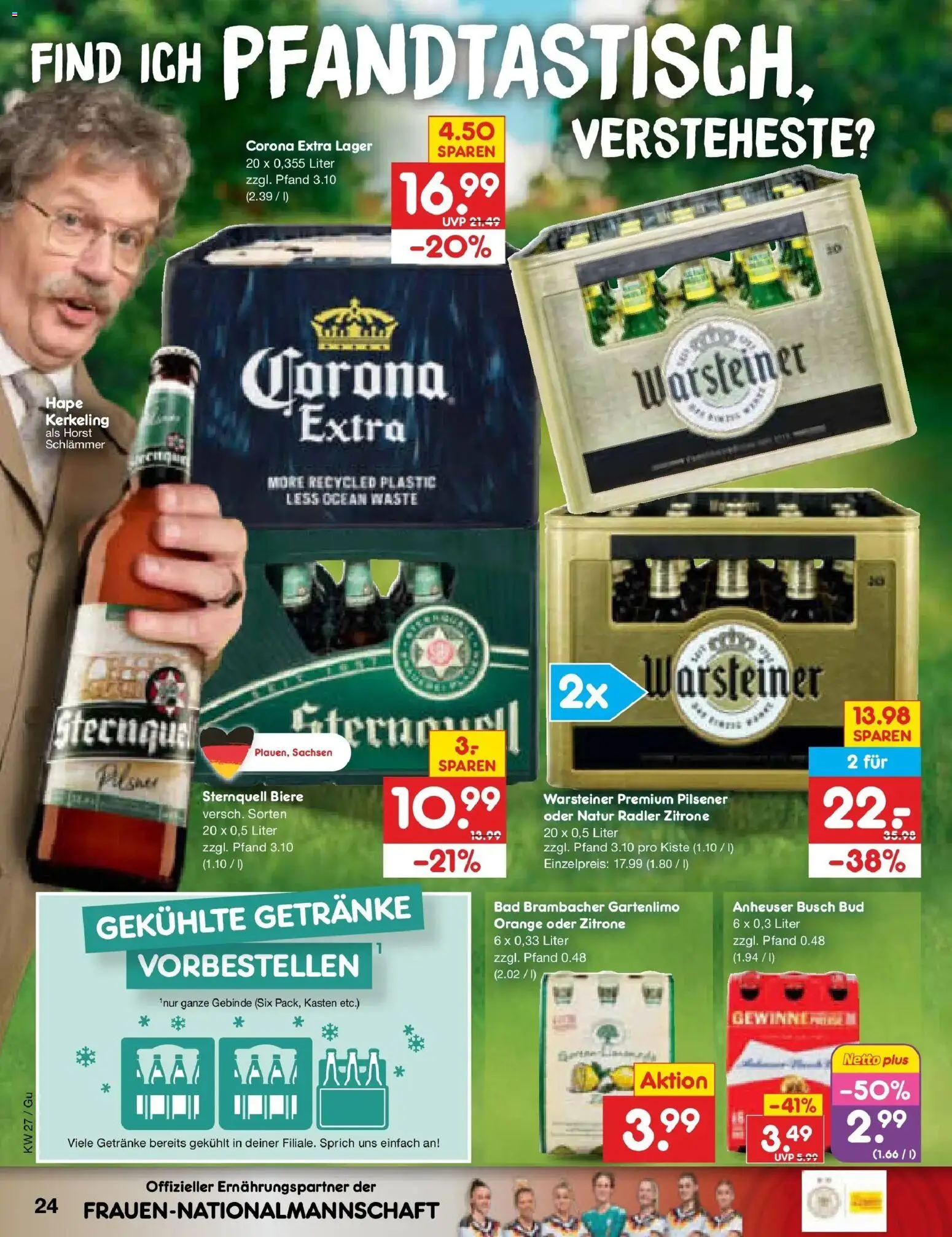 Netto Marken-Discount Prospekt Machern – gültig ab 29.06.2026 | Seite: 36 | Produkte: Bad, Radler, Warsteiner, Zitrone