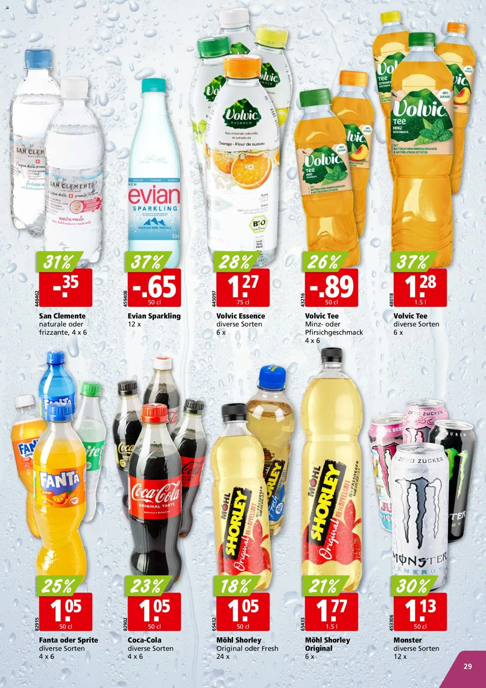 Aligro aktionen Schlieren, Gossau SG, Frauenfeld, Rapperswil-Jona, Sargans, Bern – gültig ab 03.08.2026 | Seite: 29 | Produkte: Fanta, Sprite, Tee, Zucker