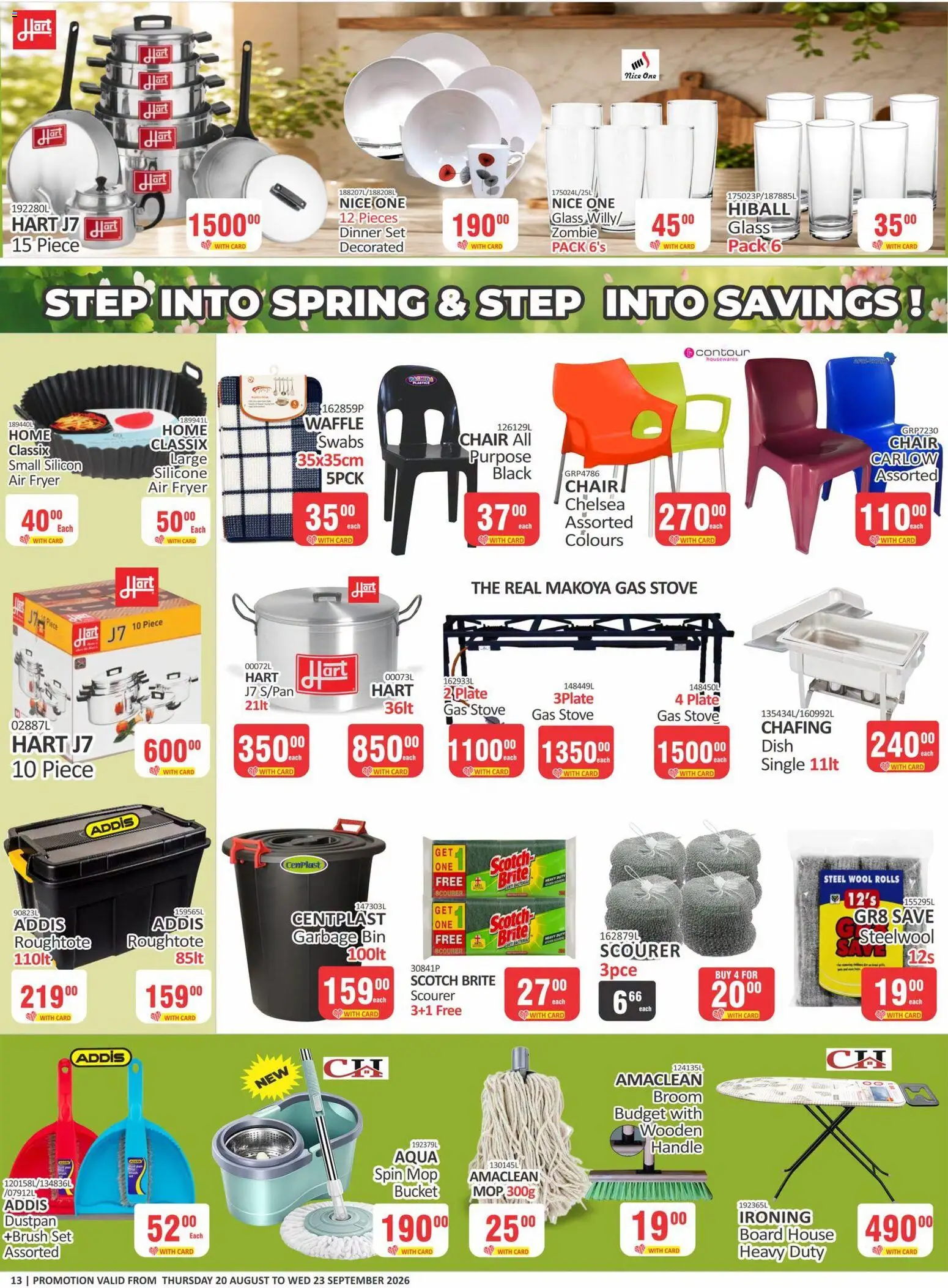 New KIT KAT Cash & Carry catalogue – valid from 20/08/2026 | Page: 2 | Products: Chair, Air fryer, Brush, Gas stove
