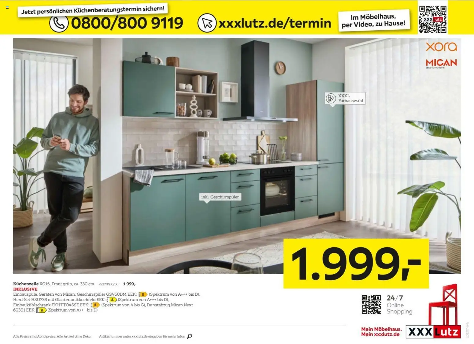 XXXLutz Prospekt – gültig ab 27.06.2026 | Seite: 29 | Produkte: Geschirrspüler, Küchenzeile, Dunstabzug