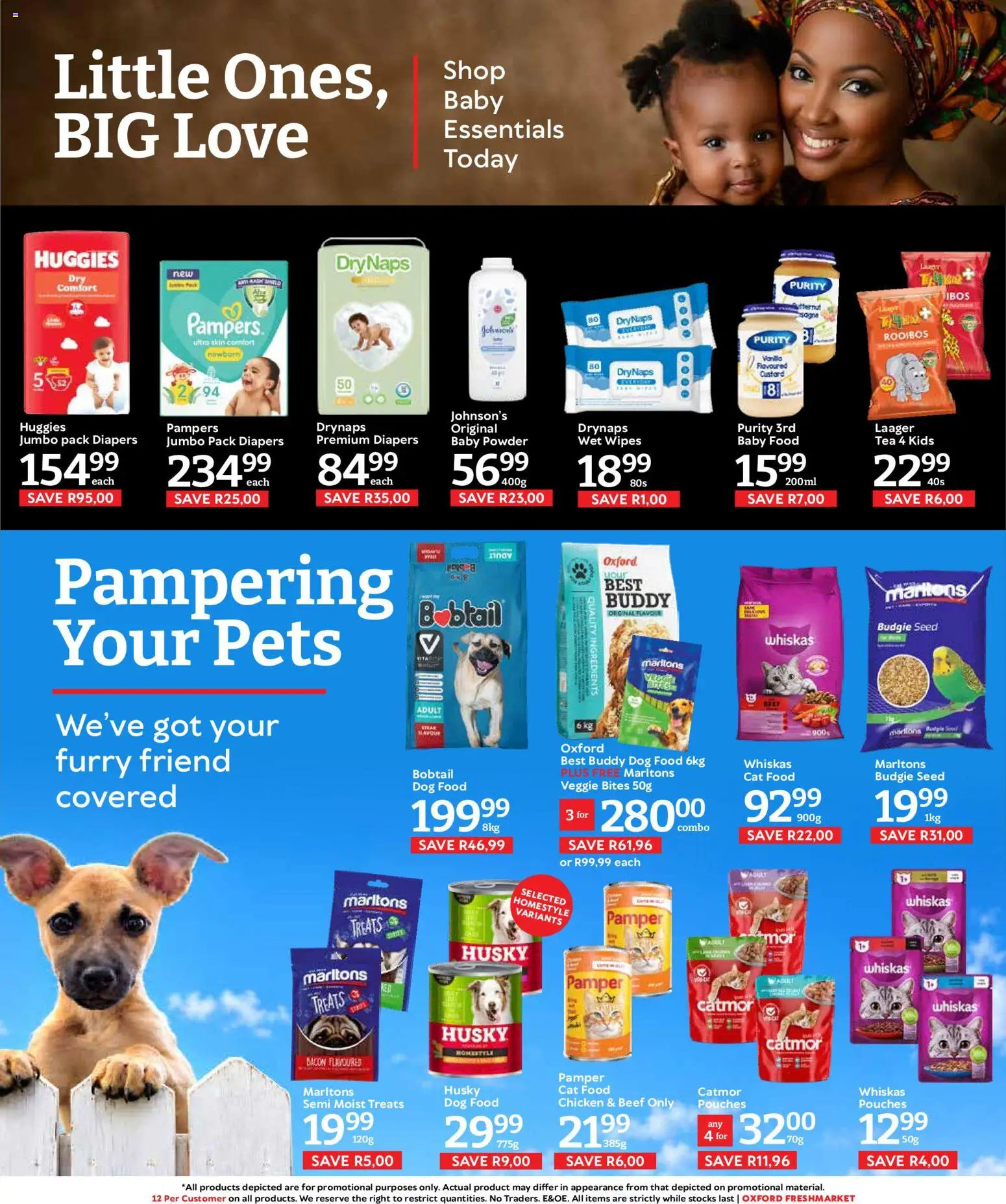 New Oxford Freshmarket catalogue – valid from 09/09/2026 | Page: 13 | Products: Custard, Pouches, Tea, Baby food