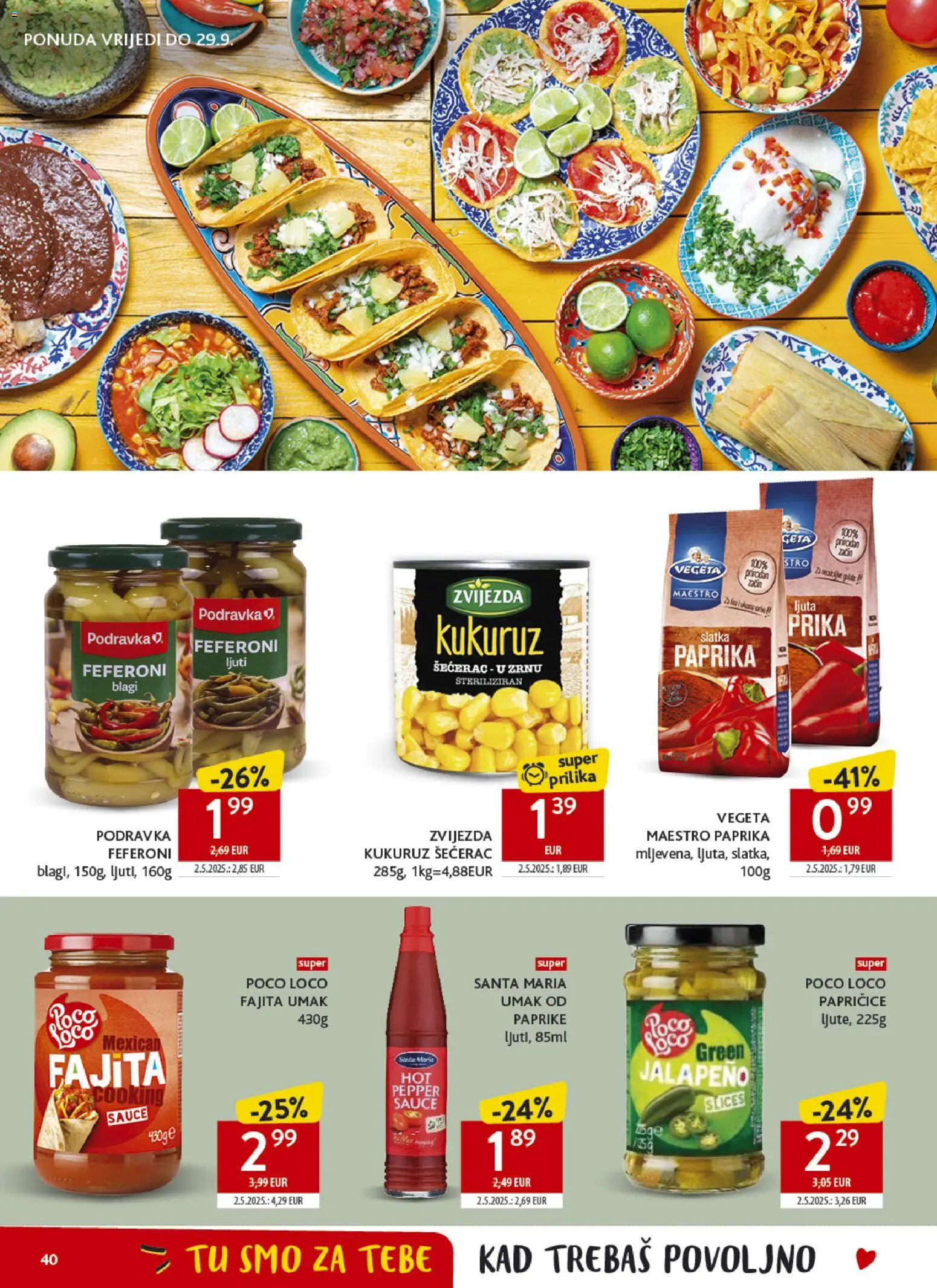 Konzum katalog | vrijedi od 16.09.2026 | Stranica: 40
