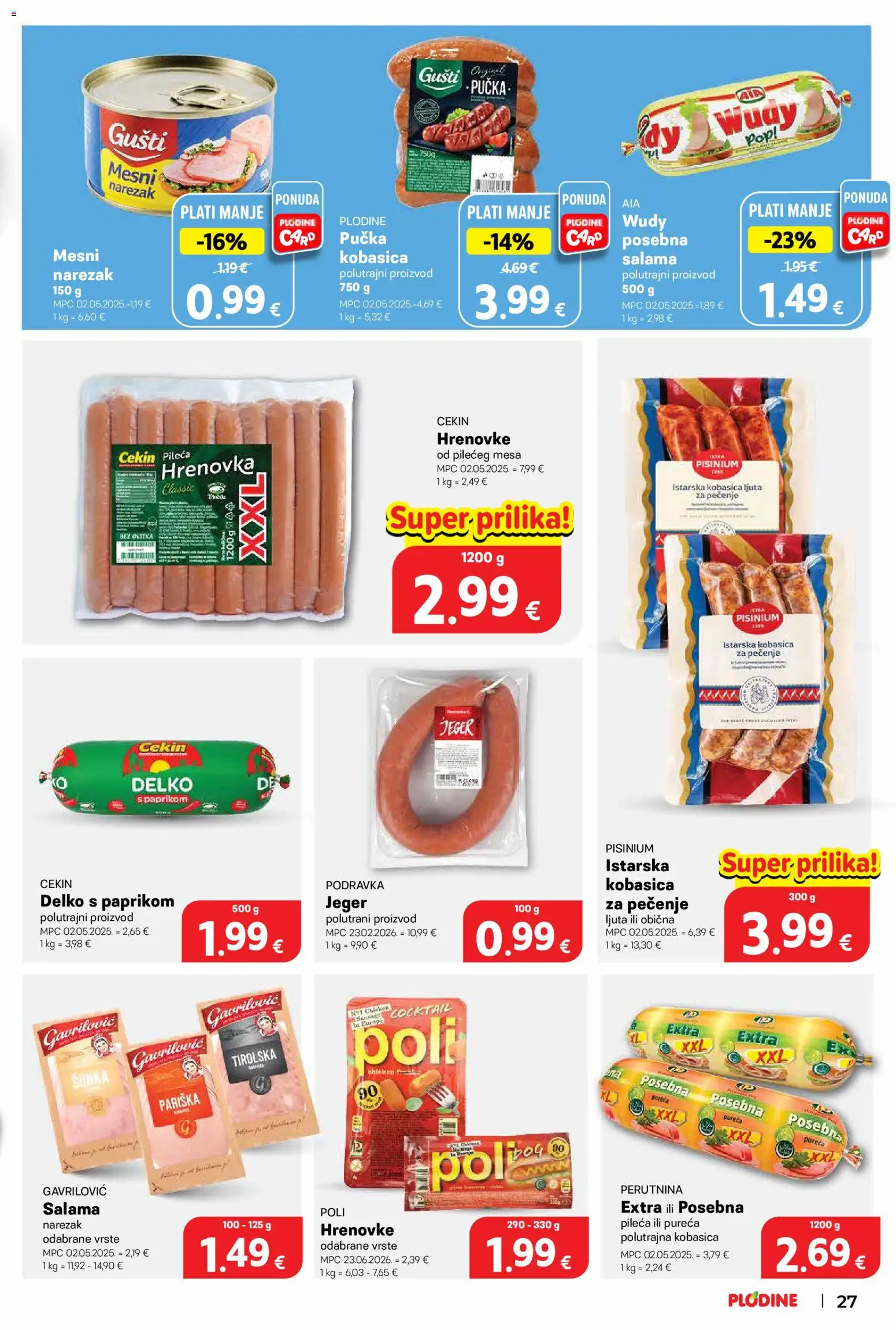 Plodine katalog | vrijedi od 30.09.2026 | Stranica: 27