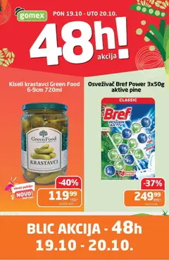 Gomex katalog Blic akcija - pregled Gomex kataloga - važi od 19.10.2026