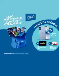 Pogląd oferty "Intermarche konkurs - Lato wspominamy, powrót osładzamy" - ważna od 20.08.2026