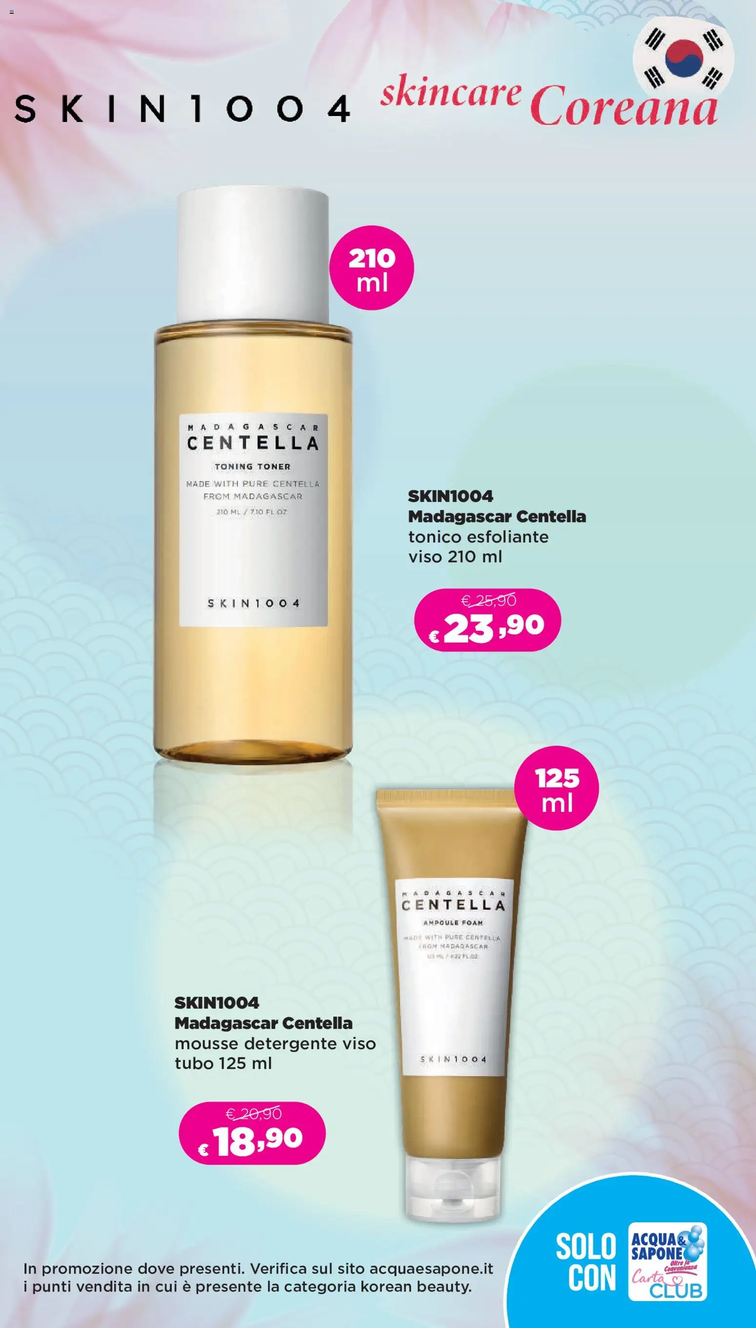 Volantino Acqua e Sapone del 24/09/2026 | Pagina: 22 | Prodotti: Sapone, Detergente, Tubo, Toner