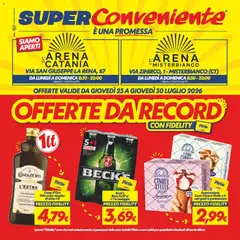 Anteprima del volantino SuperConveniente volantino Catania, Misterbianco valido a partire dal 23/07/2026