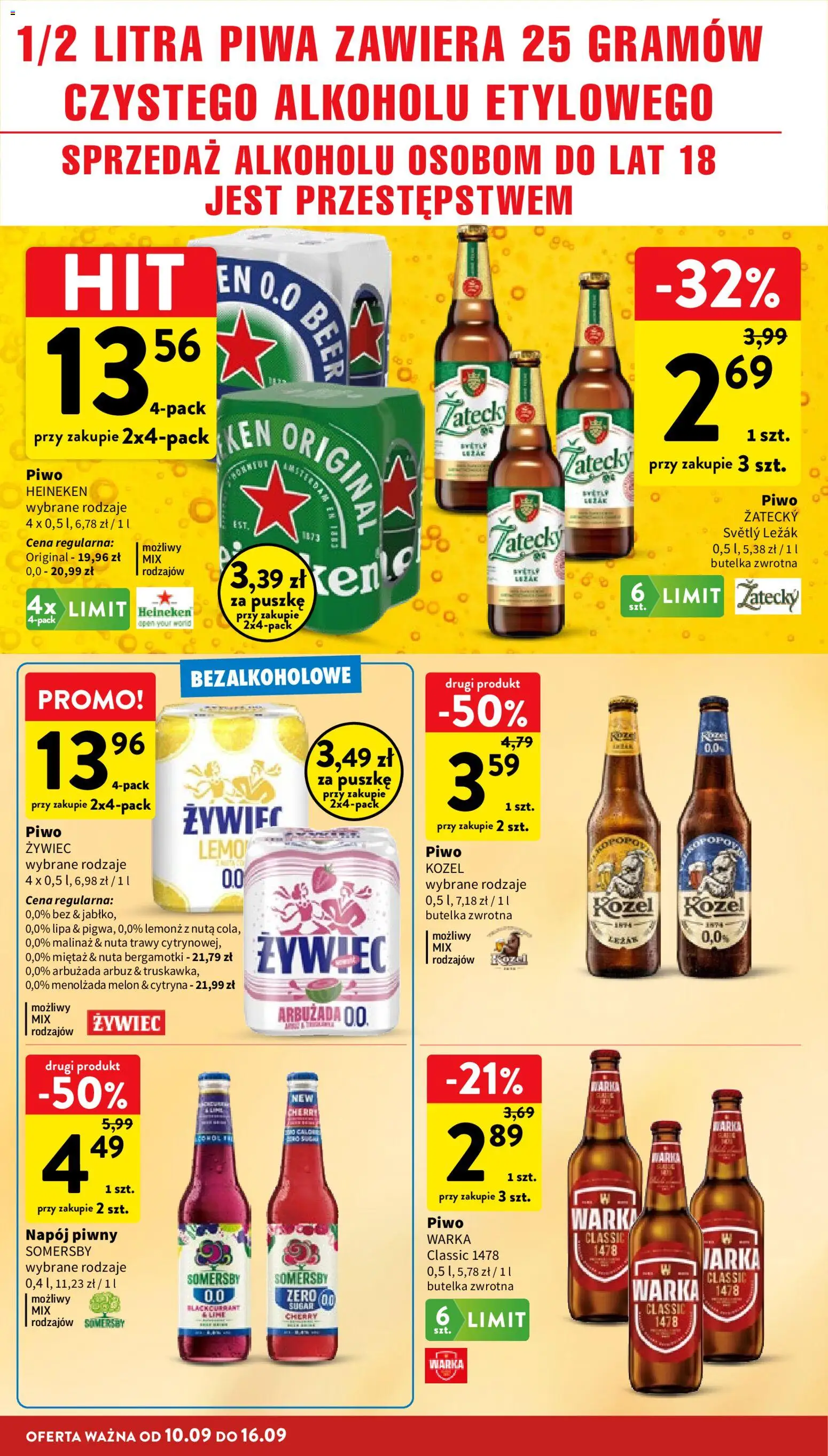 Intermarche gazetka od 10.09.2026 | Strona: 30 | Produkty: Cytryna, Melon, Trawy, Somersby