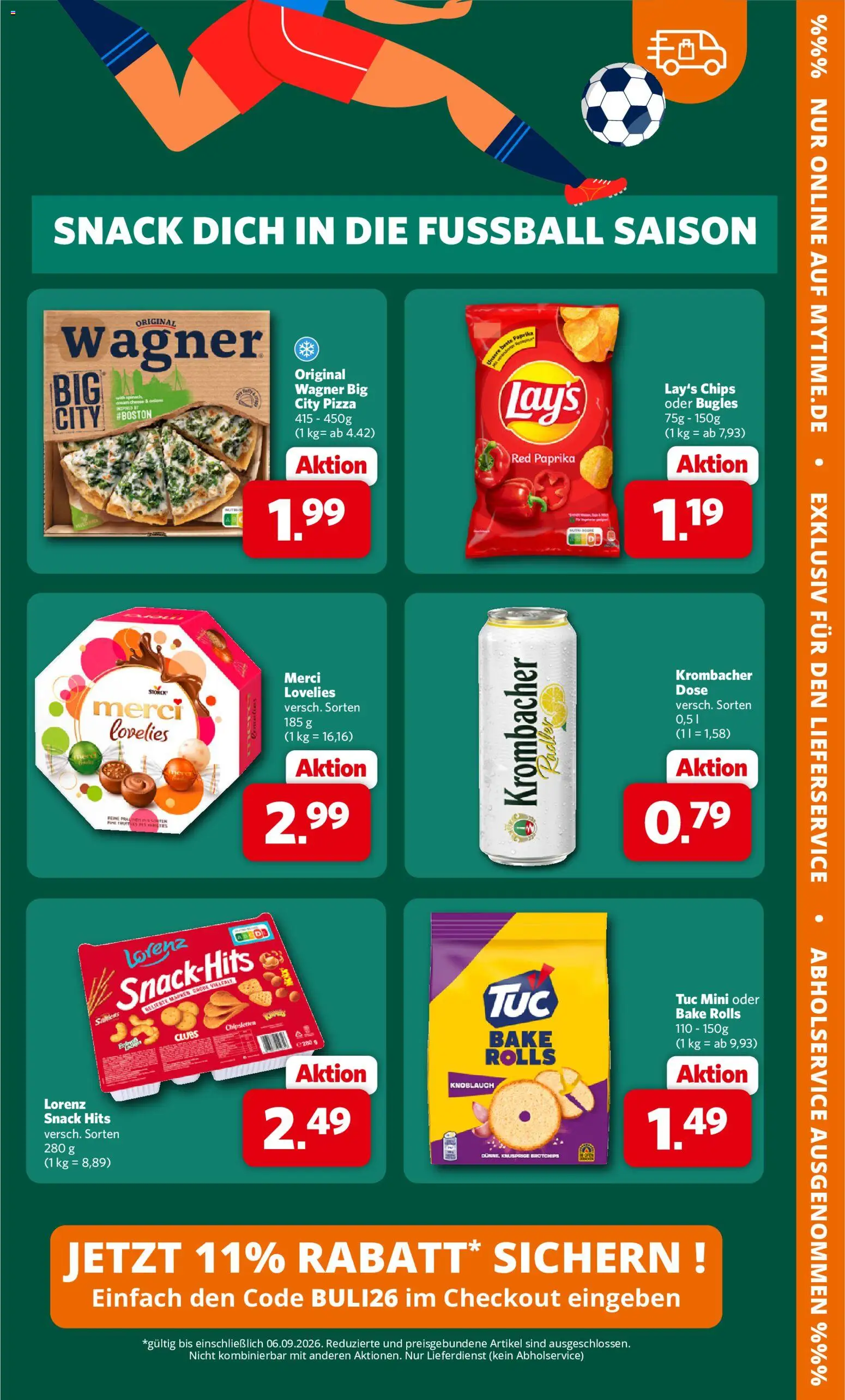 Famila Nordwest Prospekt – gültig ab 31.08.2026 | Seite: 41 | Produkte: Radler, Paprika, Krombacher, Pizza