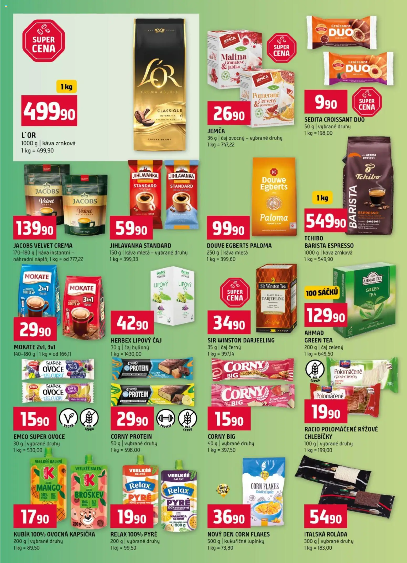 Terno leták od 01.07.2026 | Strana: 9 | Produkty: Káva, Čaj, Tchibo, Ovocná kapsička