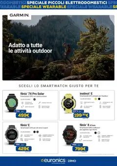 Anteprima del volantino Euronics volantino Wearable valido a partire dal 21/05/2026 | Pagina: 4 | Prodotti: Tè, Smartwatch, Batteria
