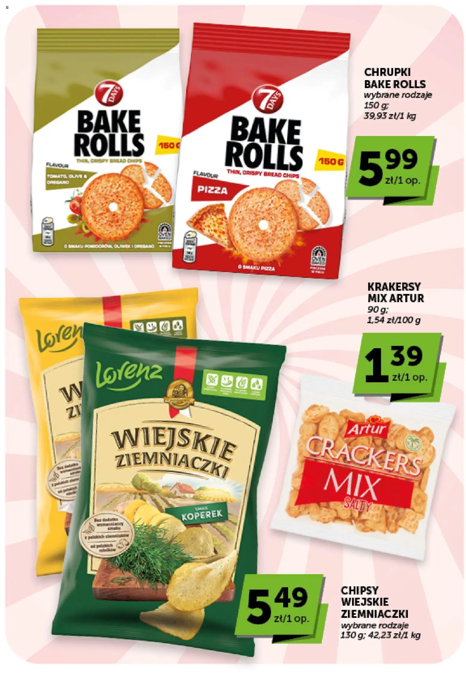 ABC gazetka - Market od 30.07.2026 | Strona: 17 | Produkty: Koperek, Chrupki, Ziemniaczki, Krakersy
