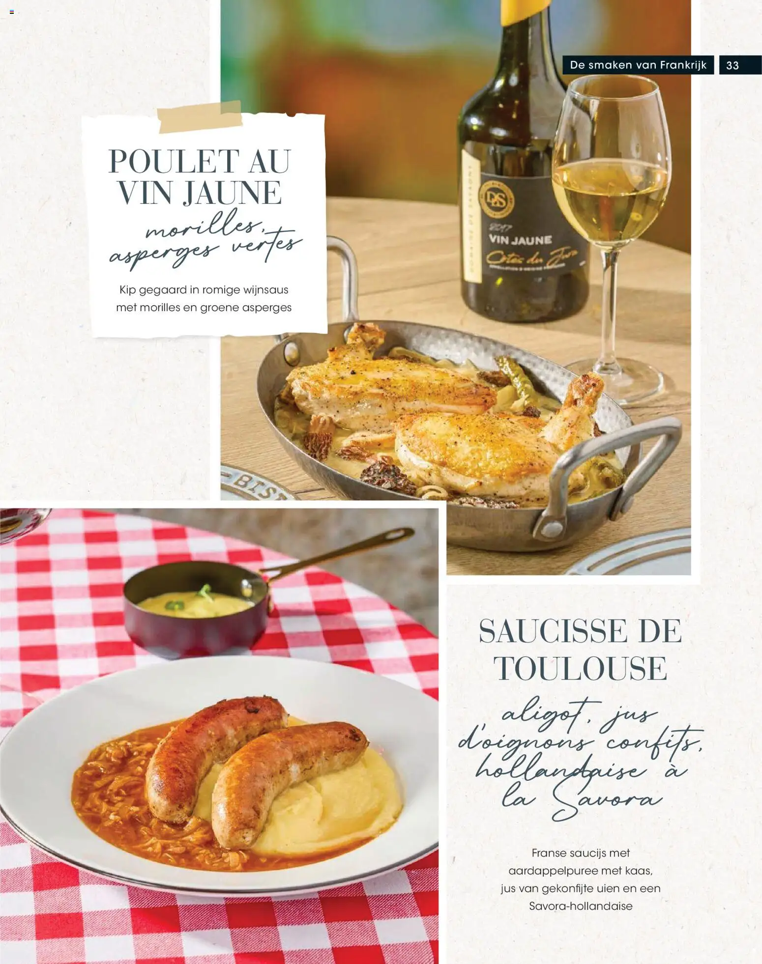 {H1} | Pagina: 33 | Producten: Asperges, La, Kip