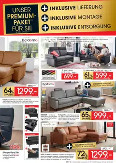 Zurbrüggen Polstermöbel Tauschaktion ab 27.06.2026 gültig | Seite: 3 | Produkte: Hocker, Ecksofa, Relaxsessel, Kissen
