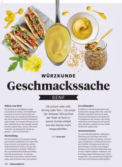 Frisch Gekocht Magazin - amely érvényes a következő dátumtól: 2026.09.01. | Oldal: 156 | Termékek: Kurkuma, Só