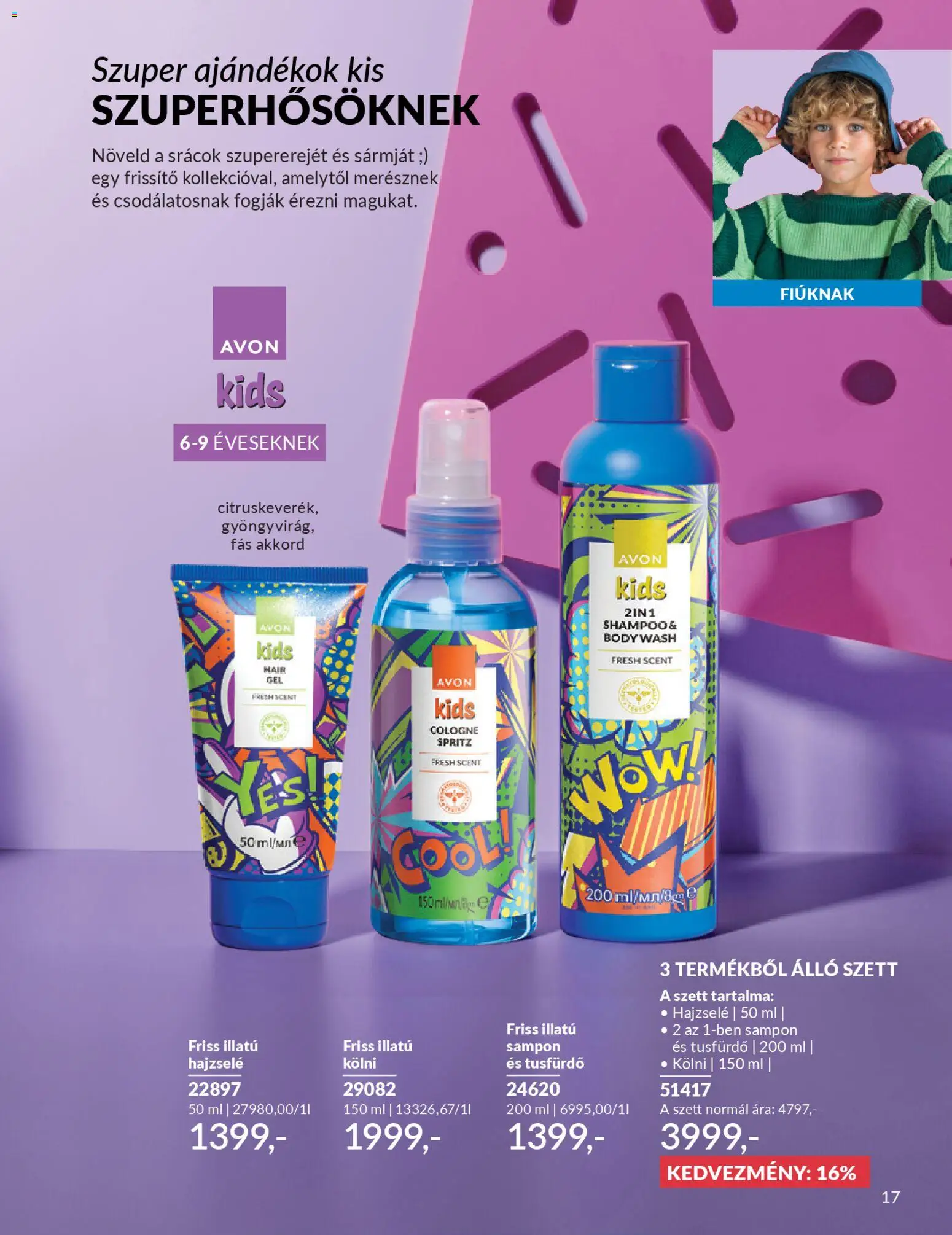 Avon akciós ujság - amely érvényes a következő dátumtól: 2026.03.01. | Oldal: 171 | Termékek: Body, Kölni, Sampon, Tusfürdő