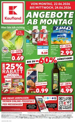 Kaufland Prospekt Berlin ab 22.06.2026 gültig