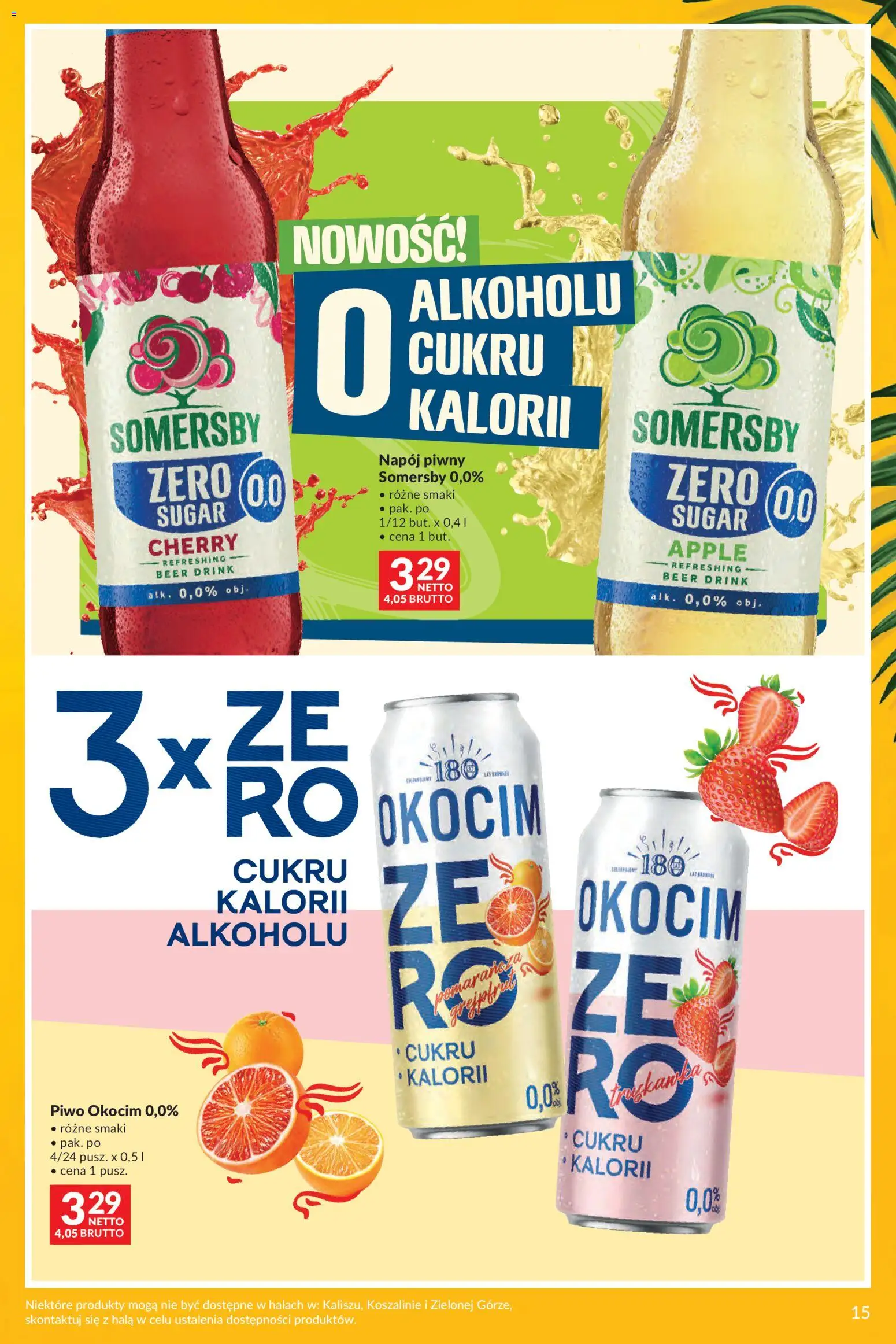 Makro gazetka - Summer drinks od 07.07.2026 | Strona: 15 | Produkty: Piwo, Somersby