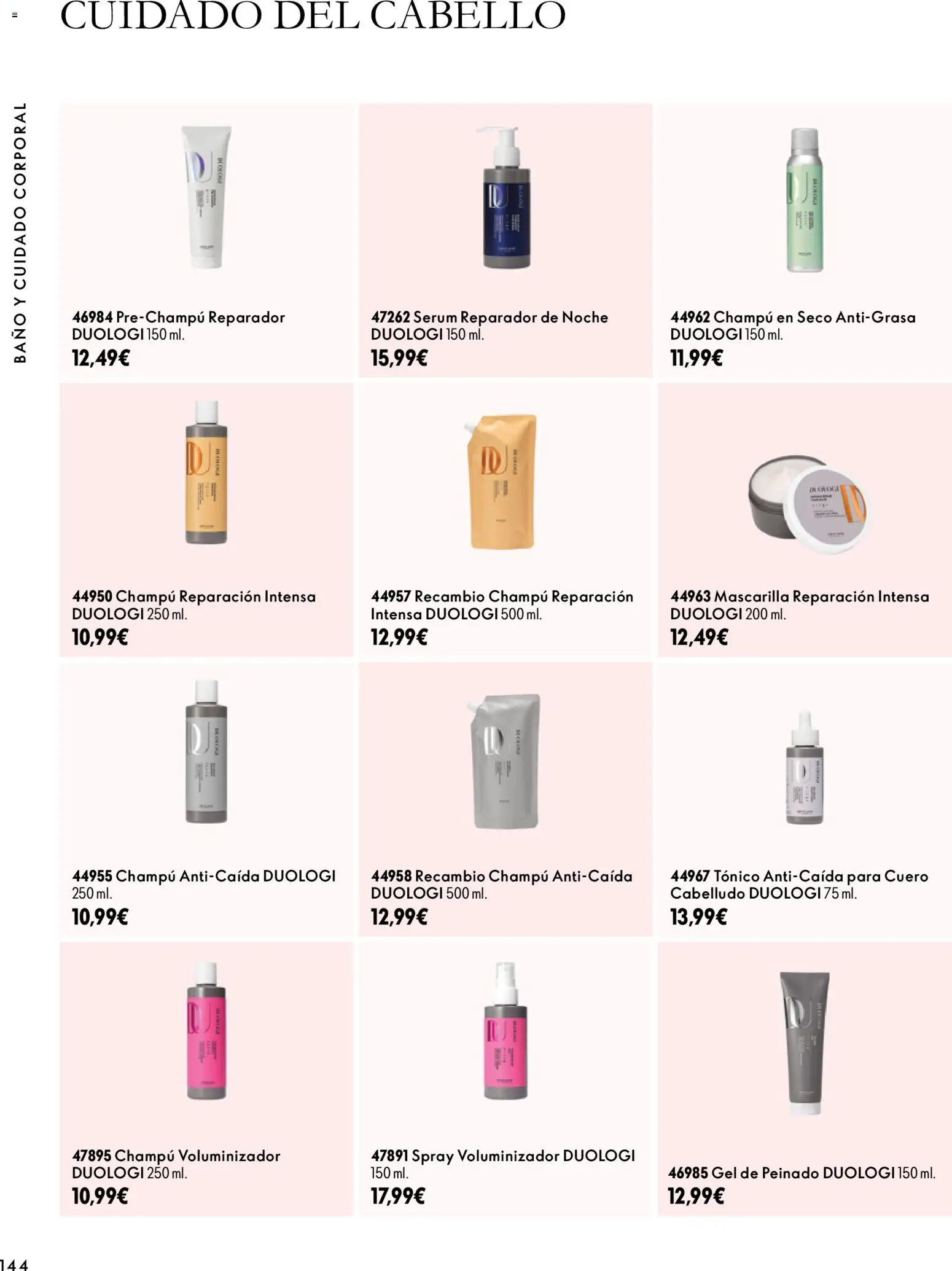 Oriflame - Catálogo Campaña 14 │ válido desde el 07/10/2026 | Página: 144 | Productos: Champú, Sérum, Baño