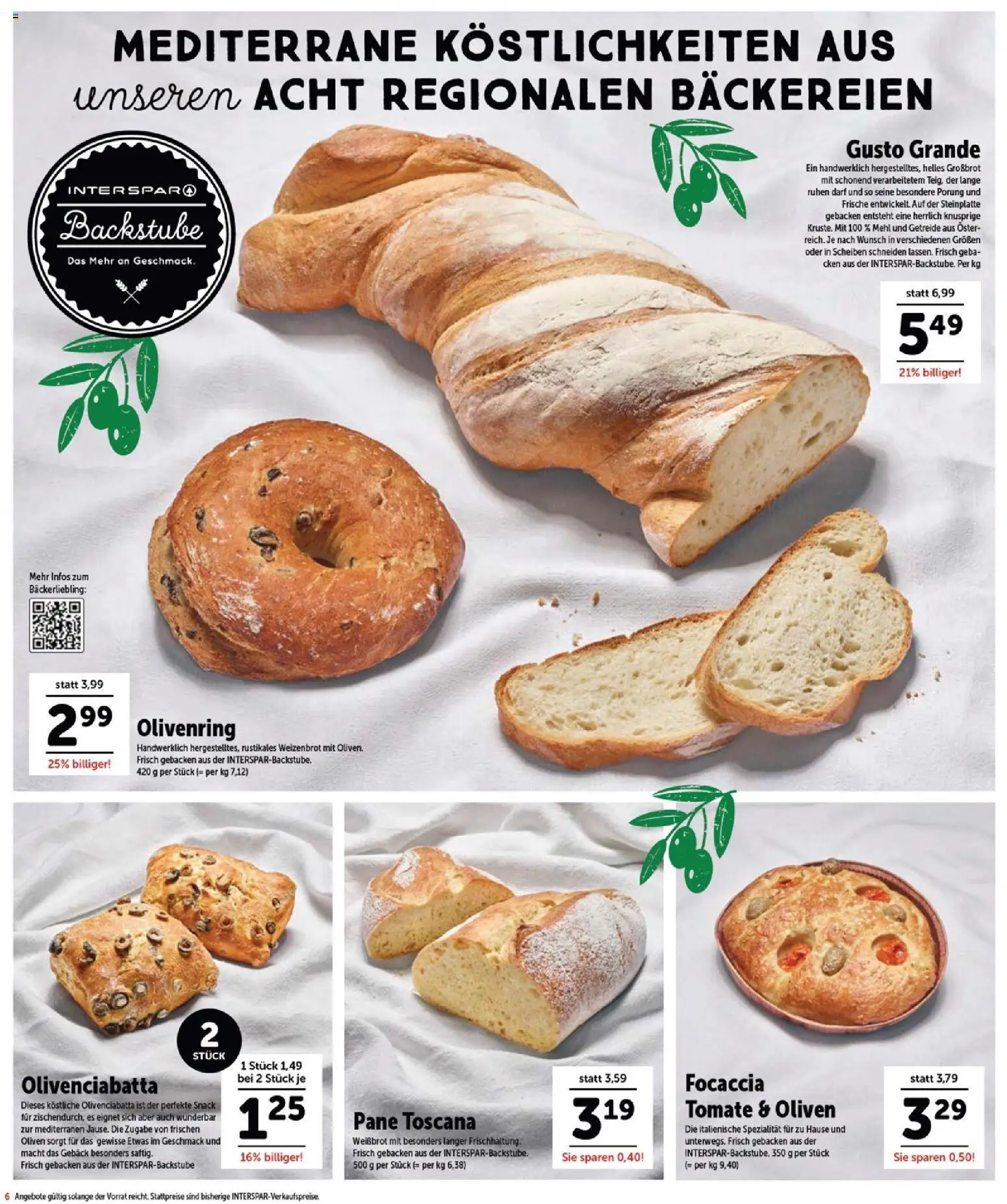Interspar Flugblatt - Burgenland Sued gültig ab 25.06.2026 | Seite: 6 | Produkte: Getreide, Szeder