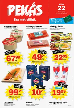 Pekås erbjudanden - Förhandsvisning av reklamblad från butik Pekås aktuell från 25.05.2026