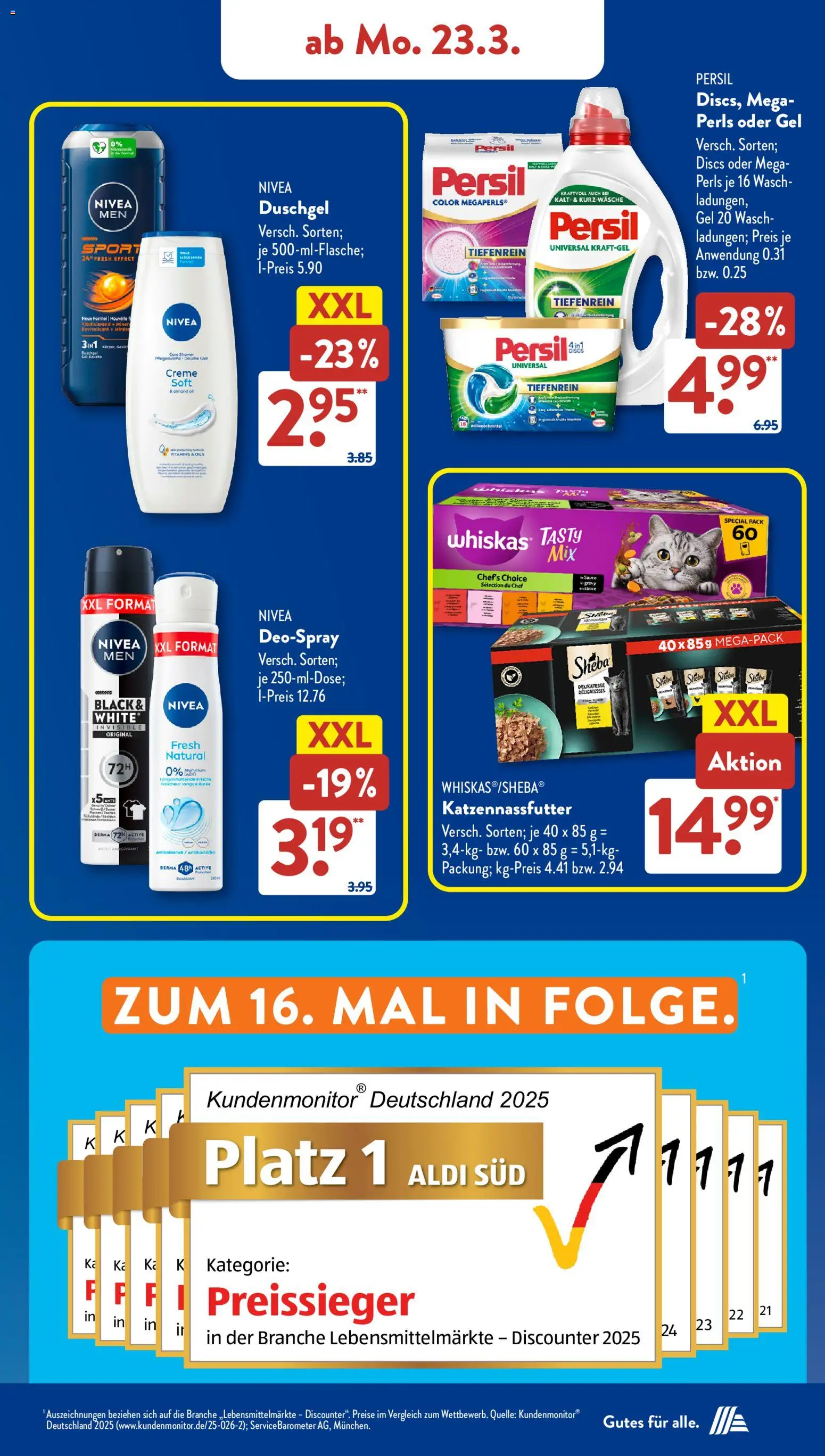 Aldi Süd Prospekt 	 – gültig ab 23.03.2026 | Seite: 19 | Produkte: Bad