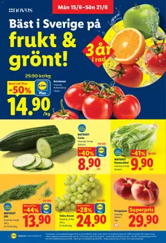 Lidl erbjudanden - Förhandsvisning av reklamblad från butik Lidl aktuell från 15.06.2026 | Sida: 2